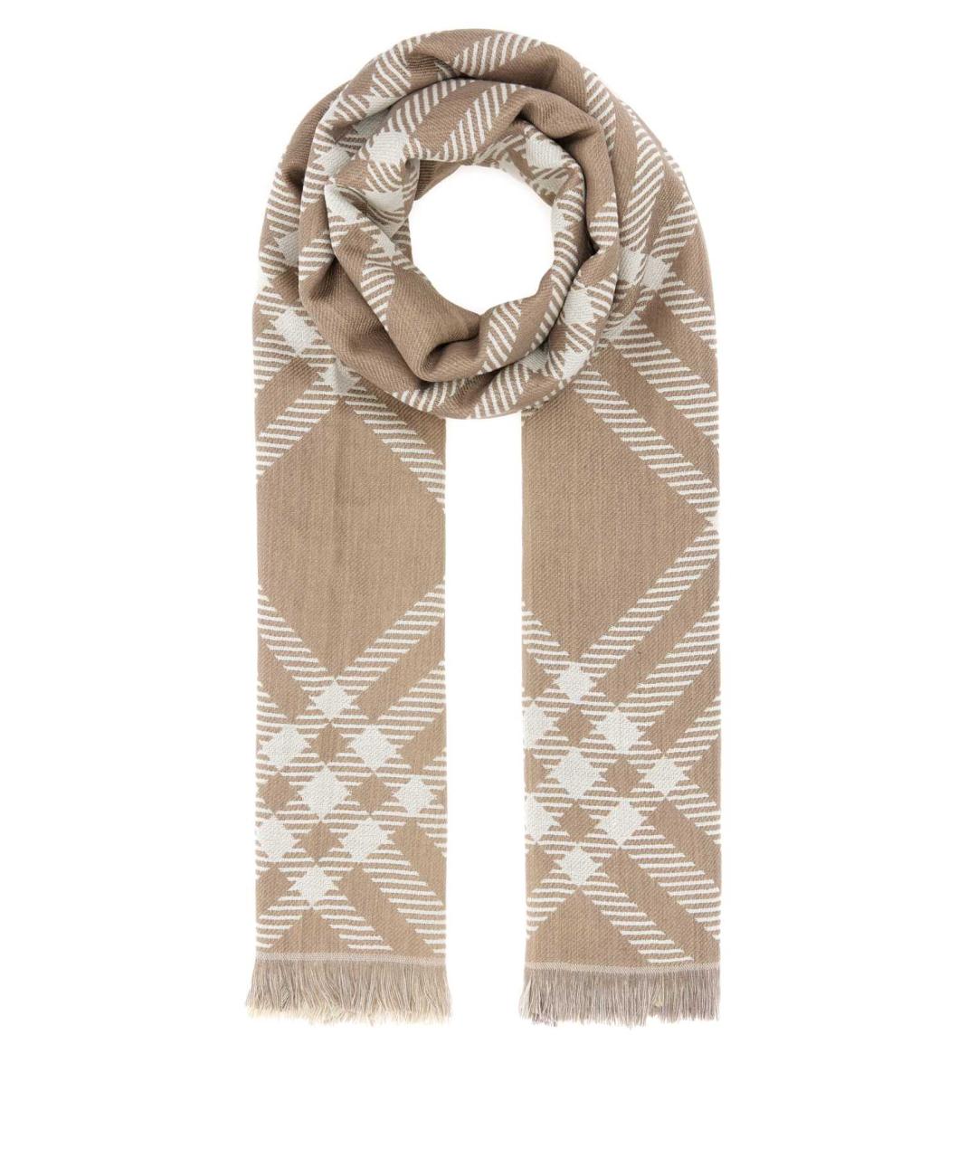 BURBERRY Мульти шерстяной шарф, фото 3
