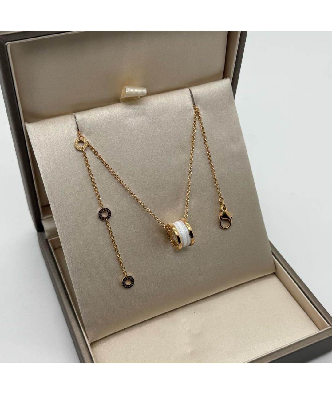 BVLGARI Золотое колье из розового золота, фото 3