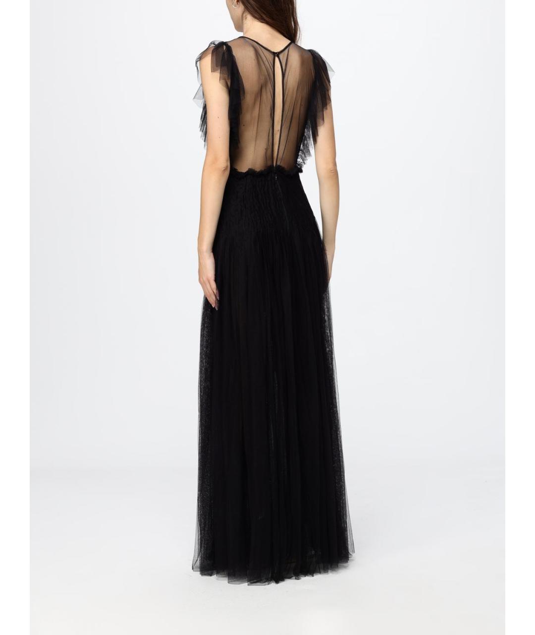 ELISABETTA FRANCHI Черное платье, фото 2