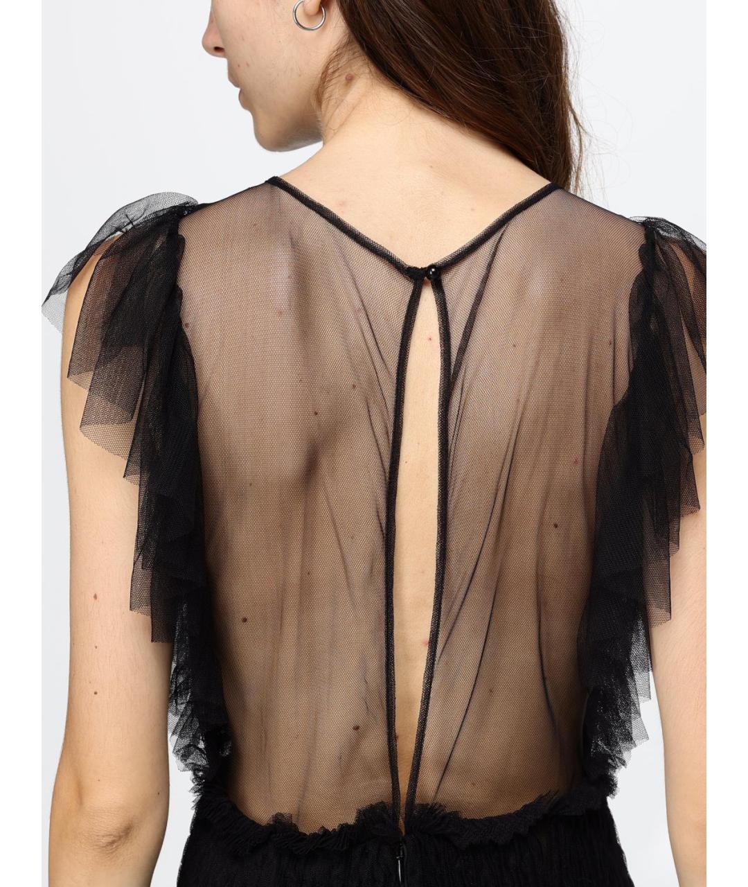 ELISABETTA FRANCHI Черное платье, фото 3