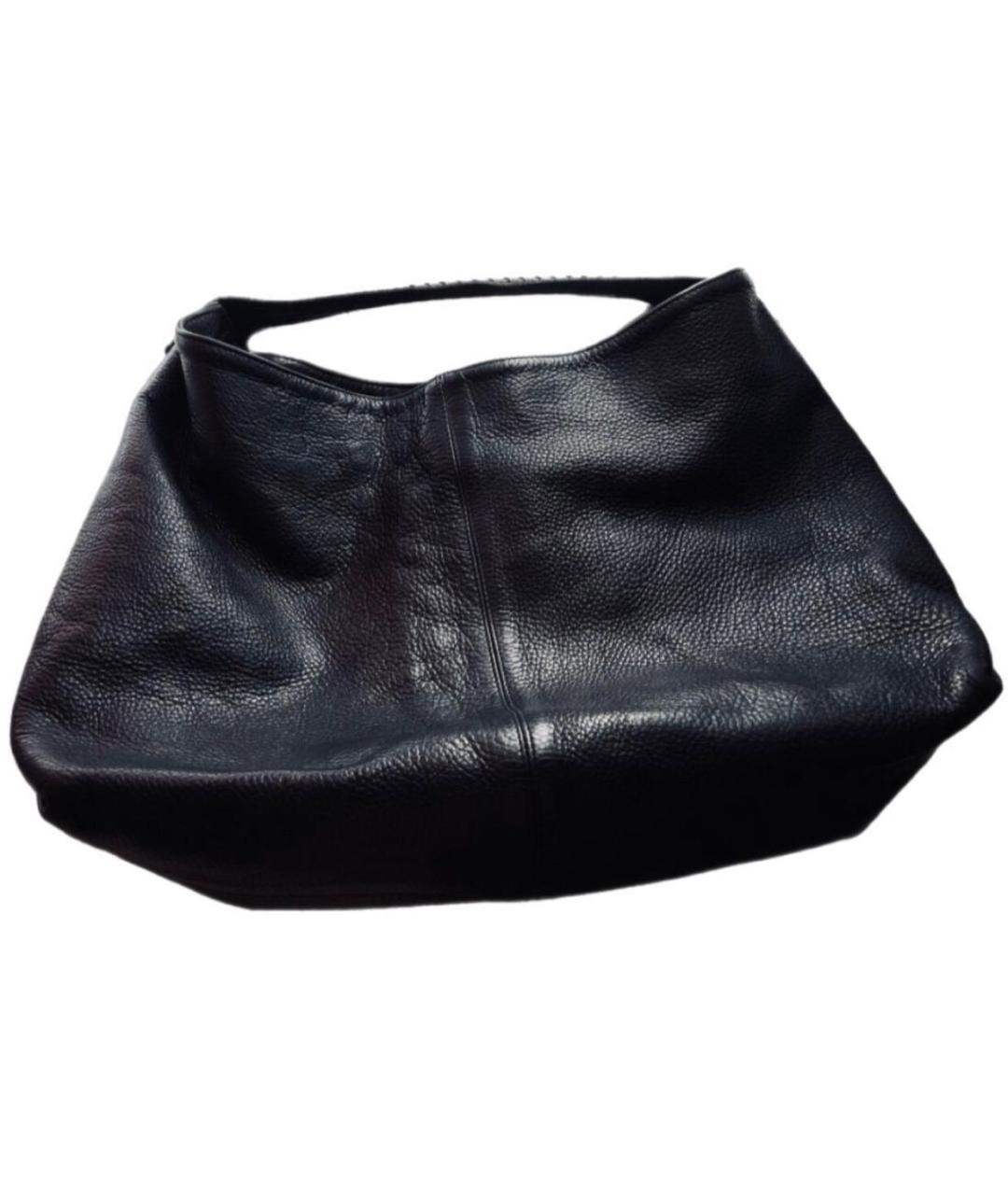 FURLA Черная кожаная сумка через плечо, фото 3