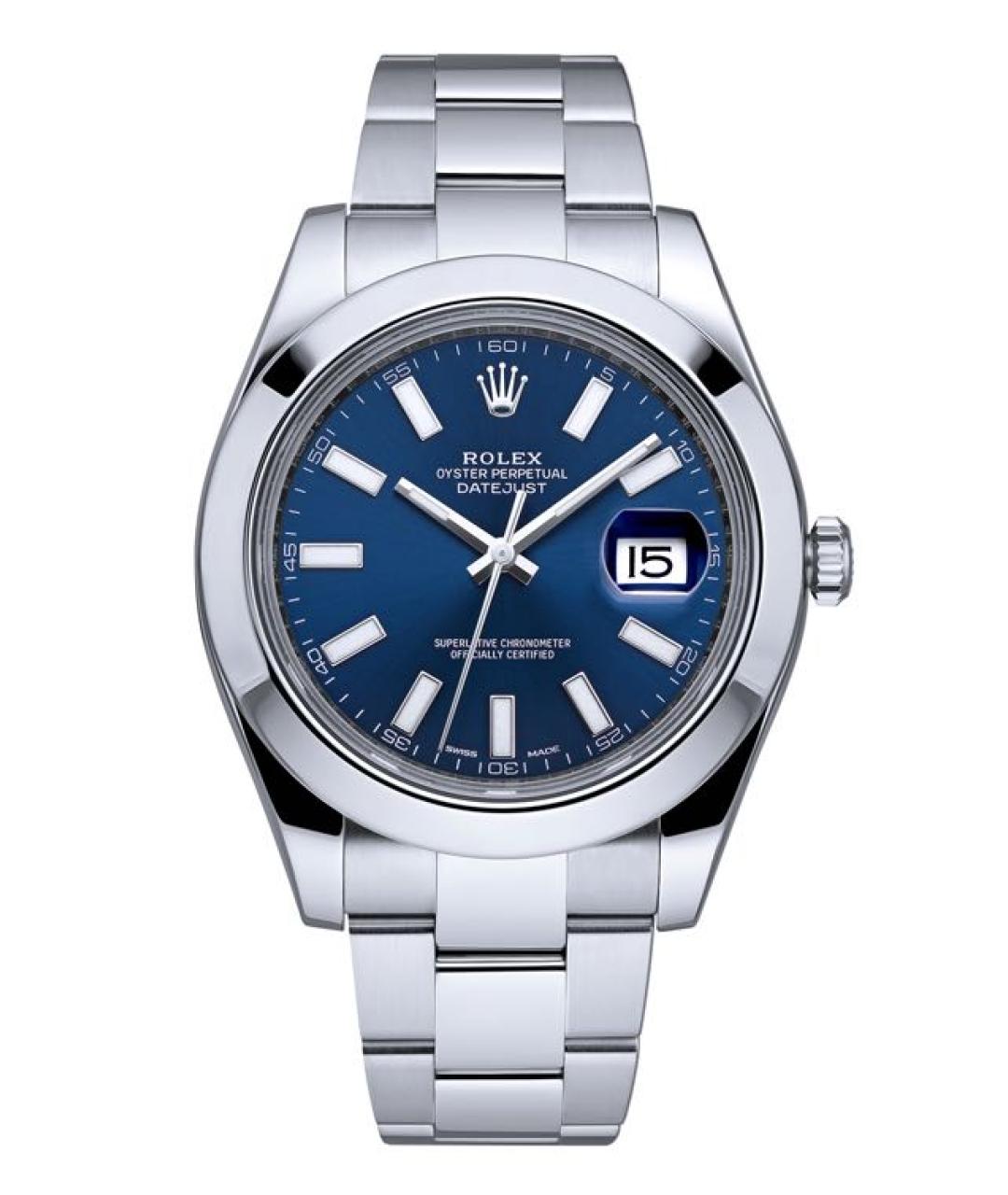 ROLEX Серебряные часы, фото 9