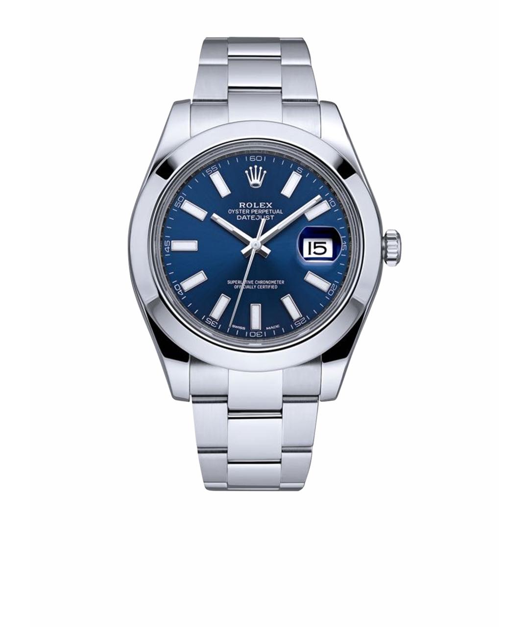 ROLEX Серебряные часы, фото 1