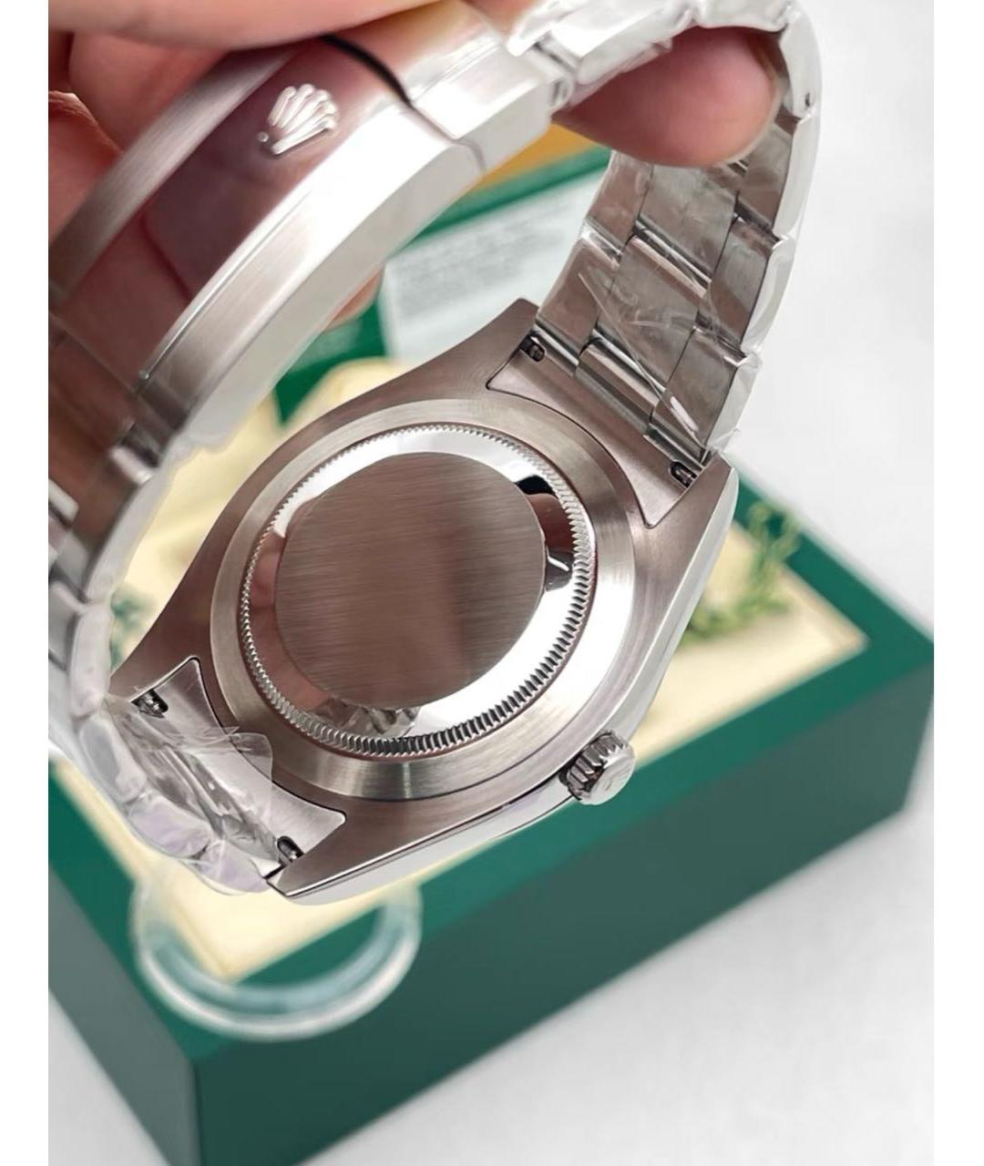 ROLEX Серебряные часы, фото 5