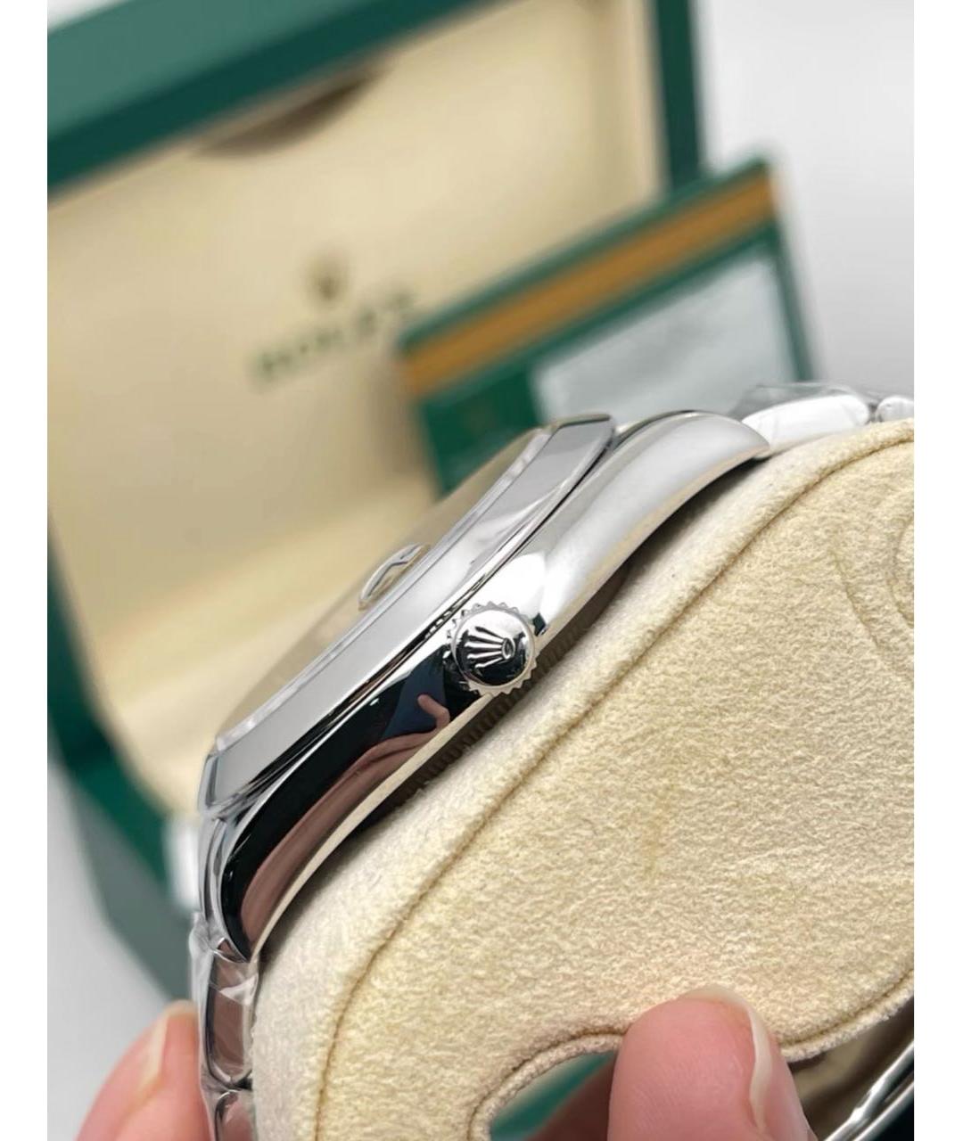 ROLEX Серебряные часы, фото 7
