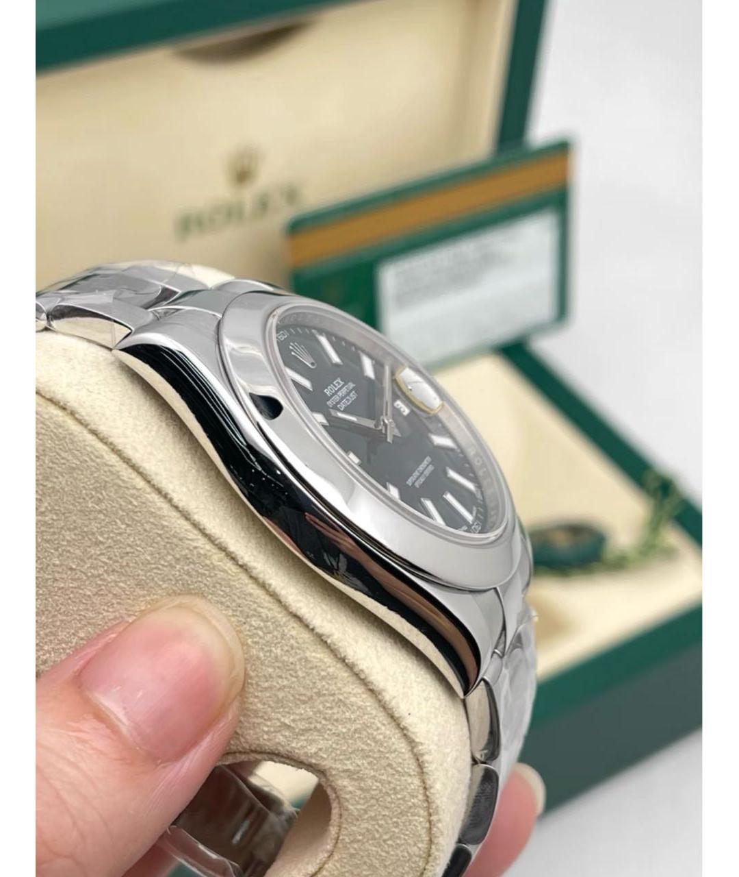 ROLEX Серебряные часы, фото 6