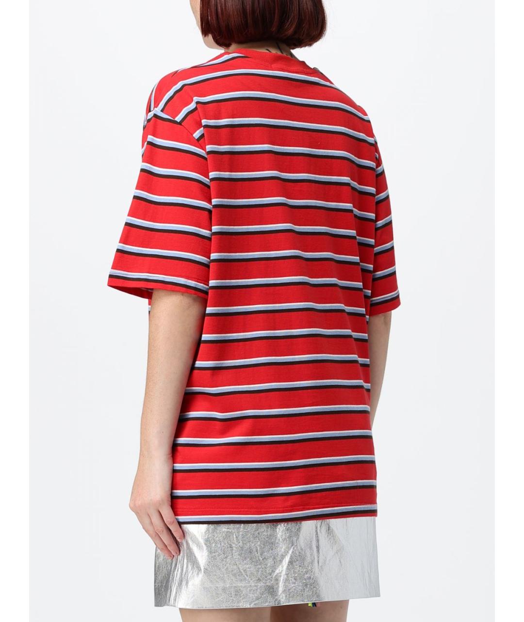 MSGM Мульти хлопковая футболка, фото 2