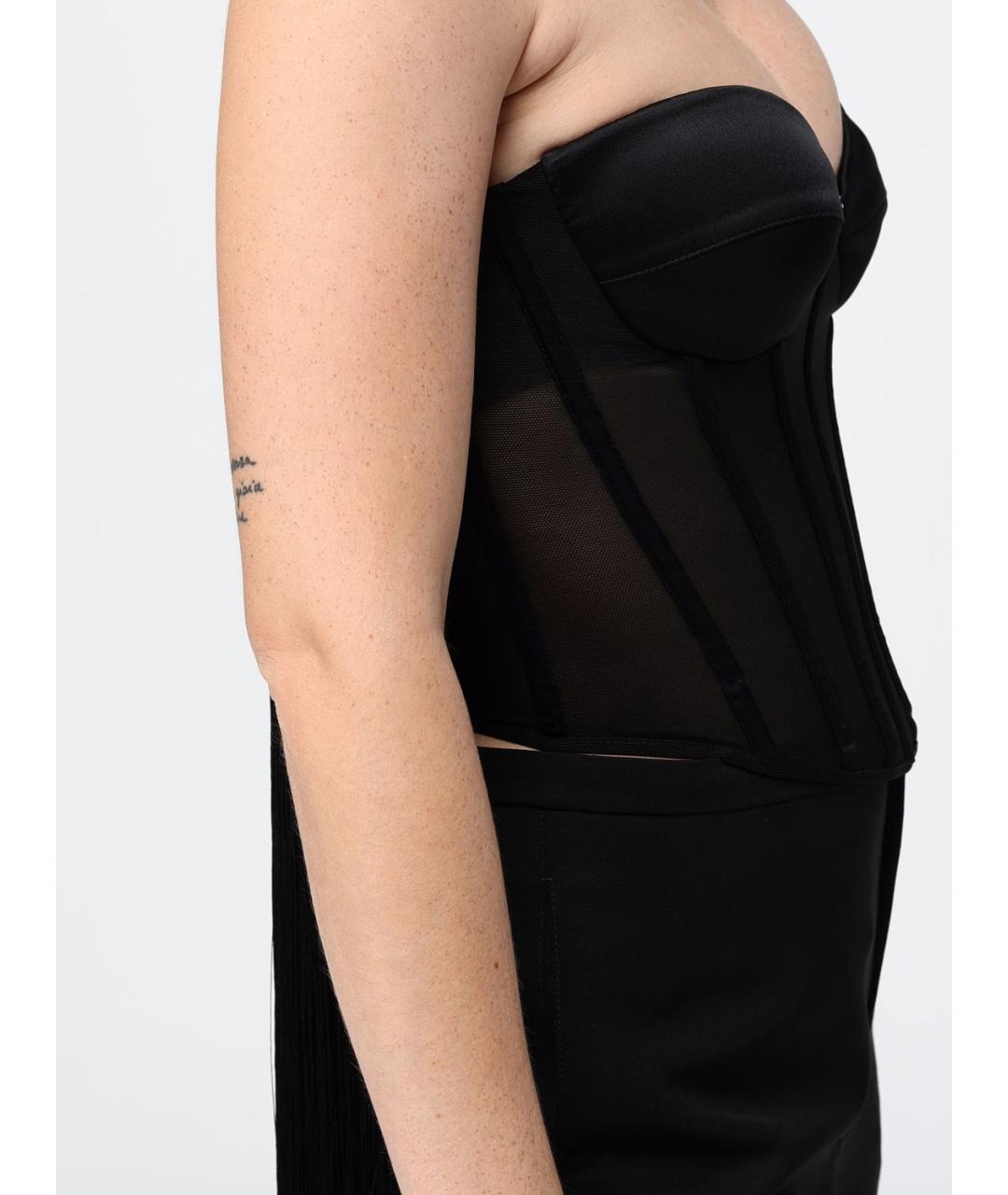 ELISABETTA FRANCHI Черный корсеты, фото 3