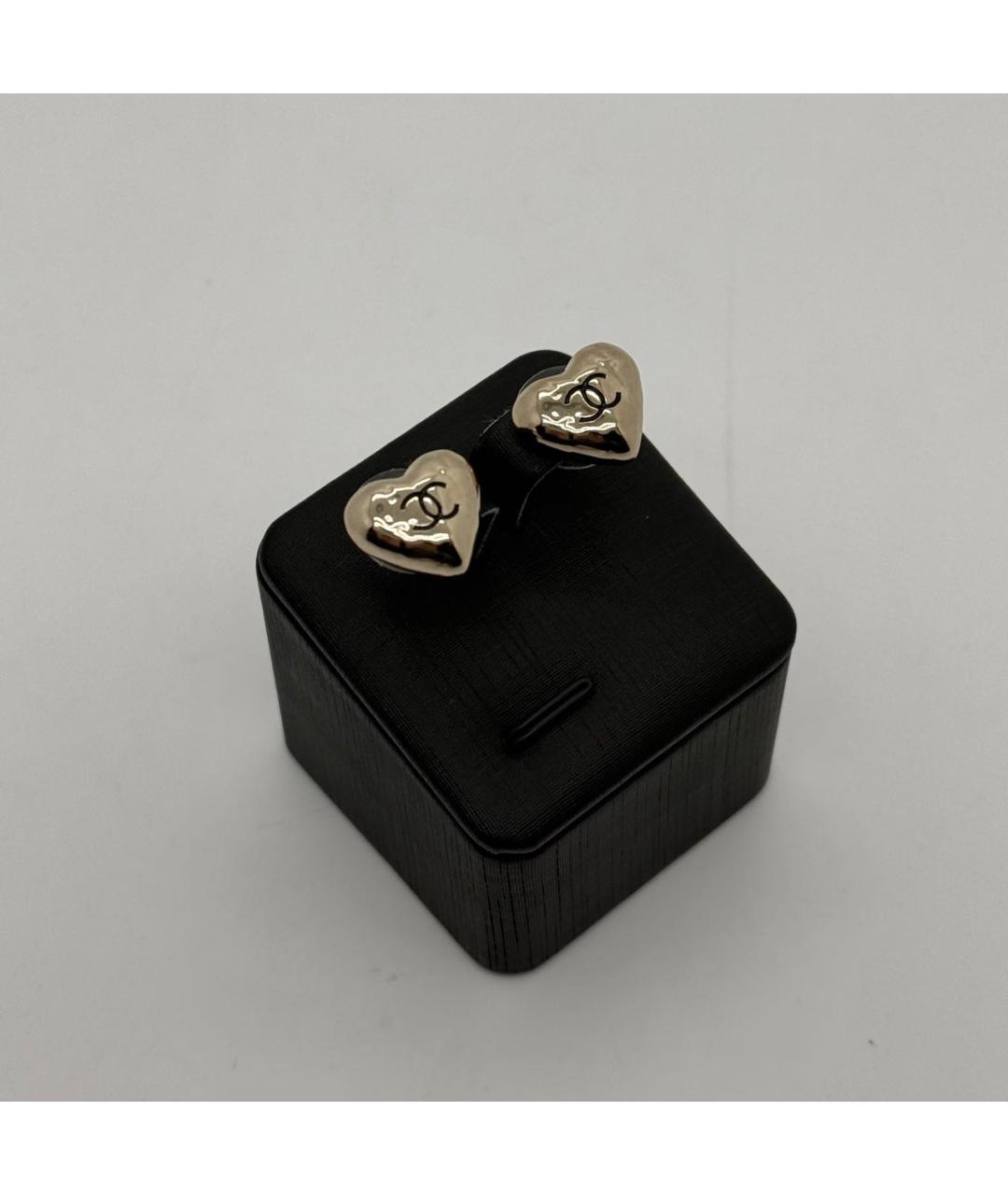 CHANEL Золотые серьги, фото 2