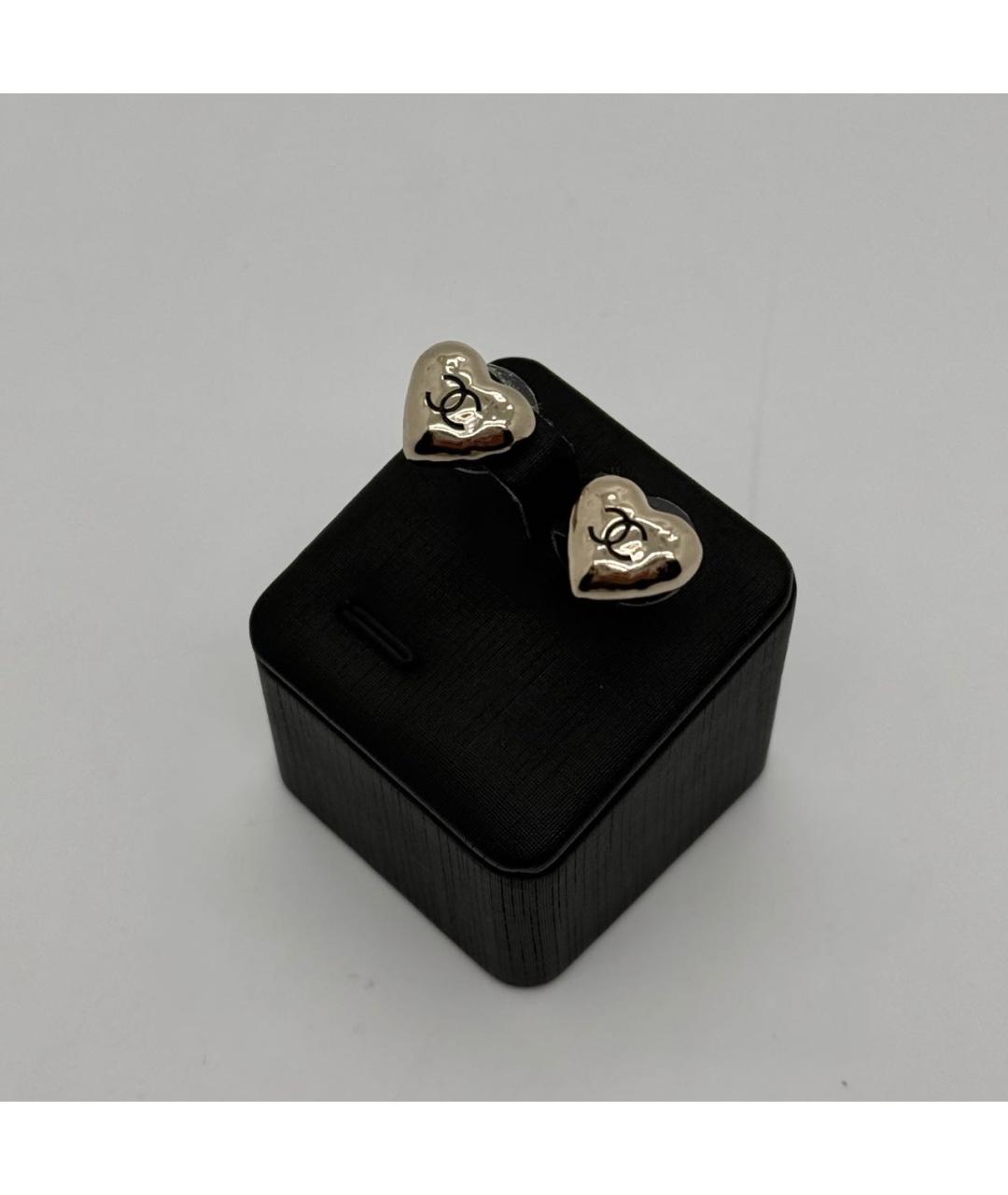 CHANEL Золотые серьги, фото 3