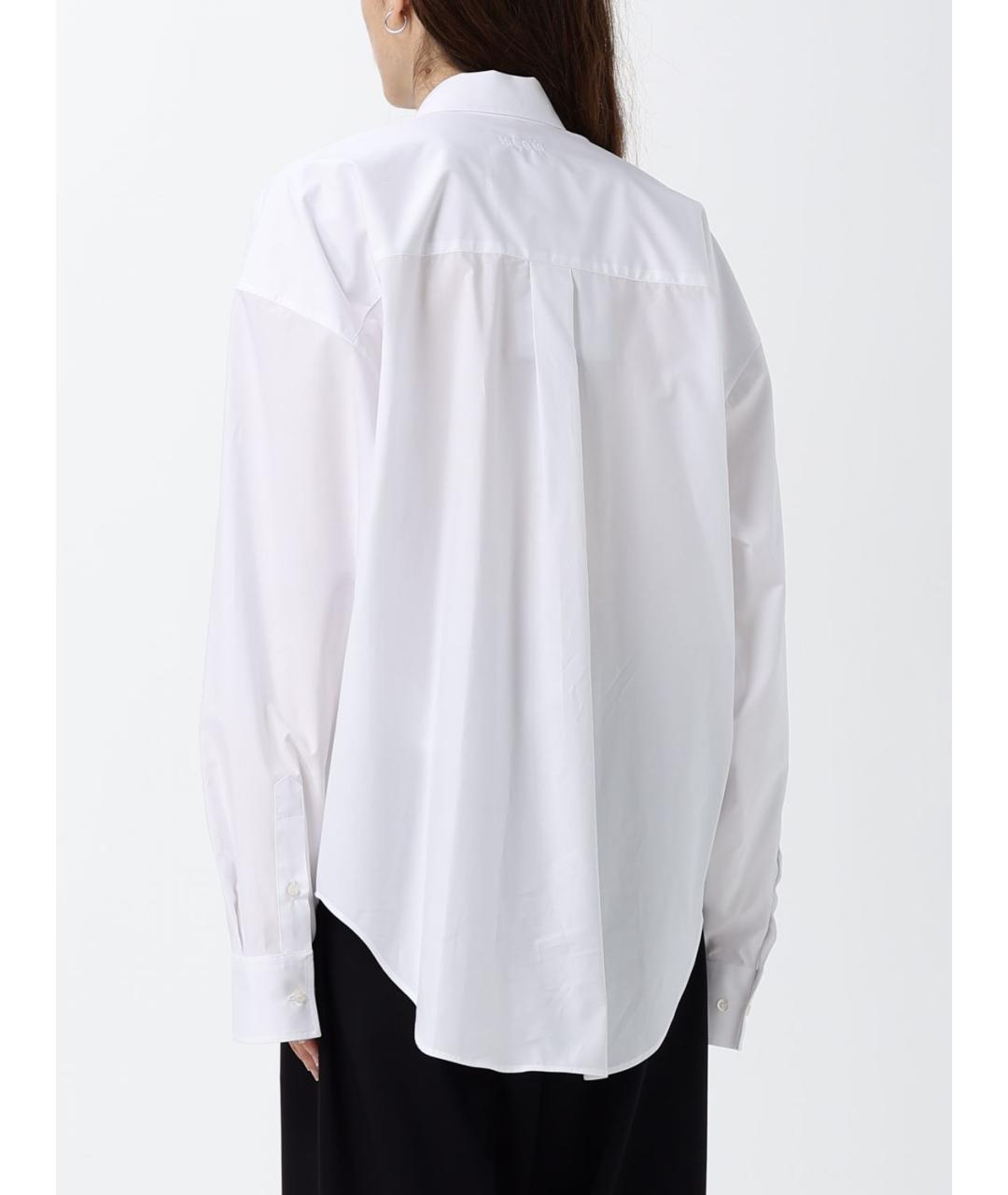 MSGM Белая хлопковая рубашка, фото 2