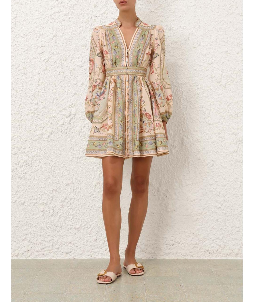 ZIMMERMANN Розовое платье, фото 7