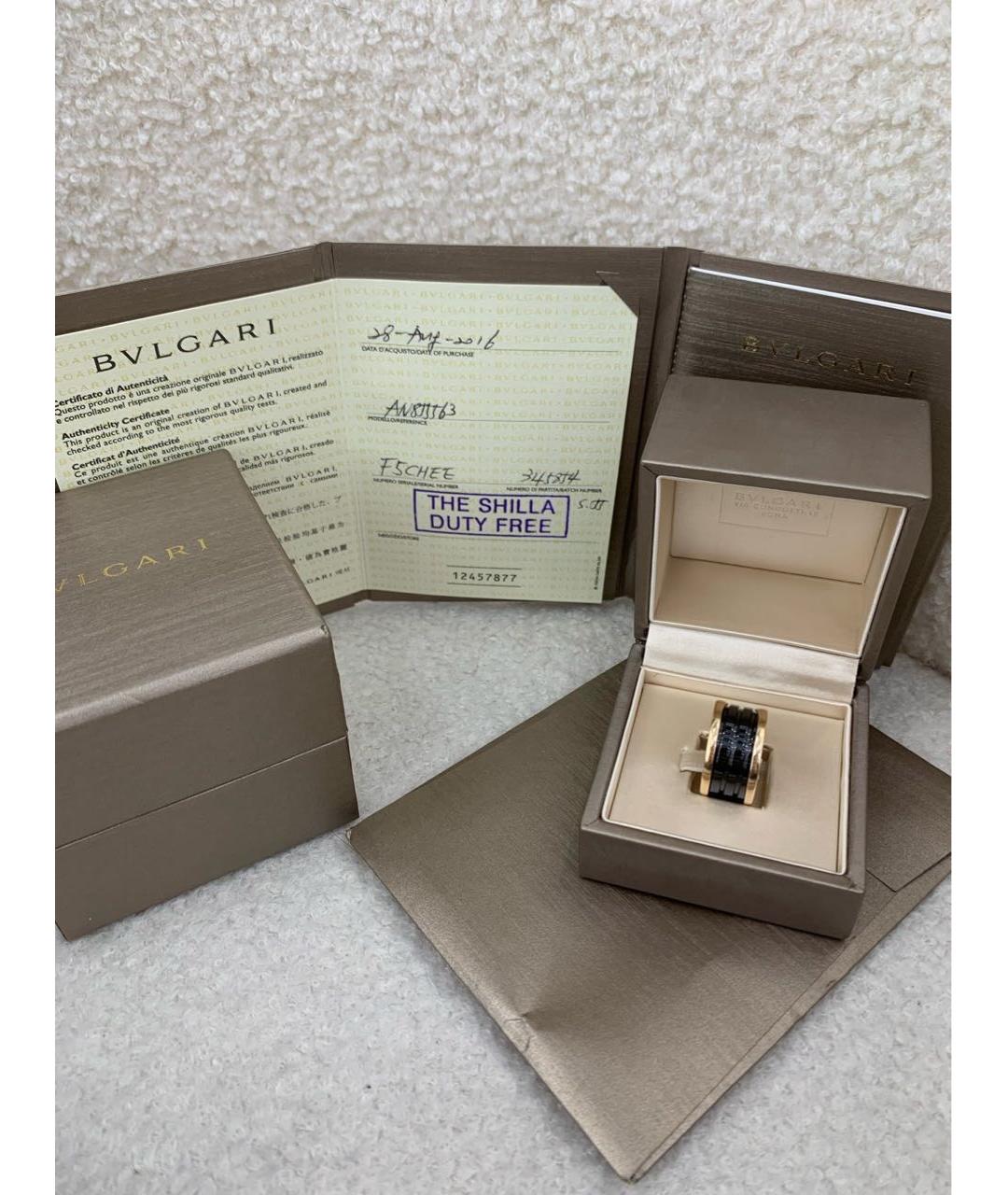BVLGARI Золотое кольцо из розового золота, фото 5