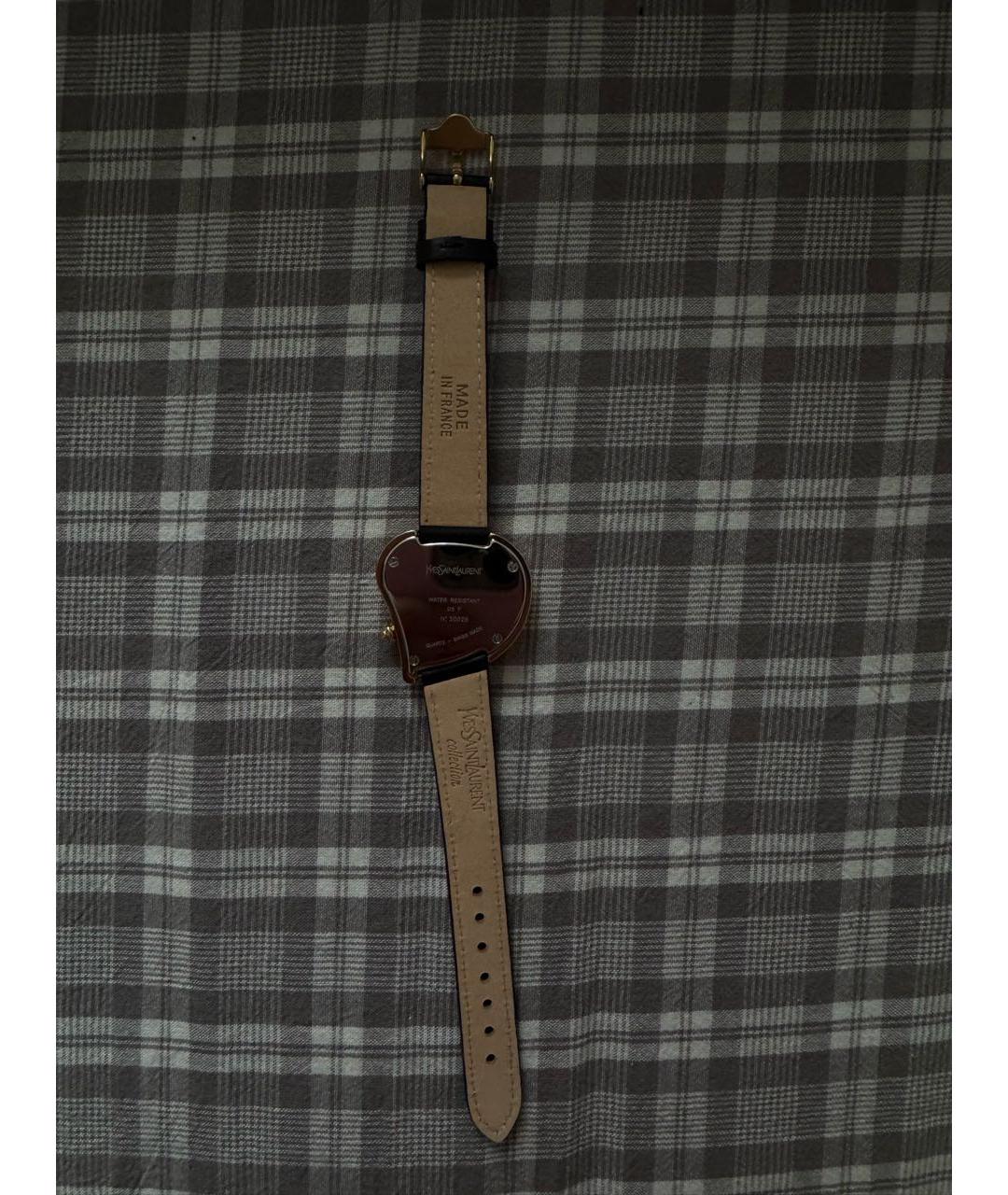 SAINT LAURENT Золотые часы, фото 2
