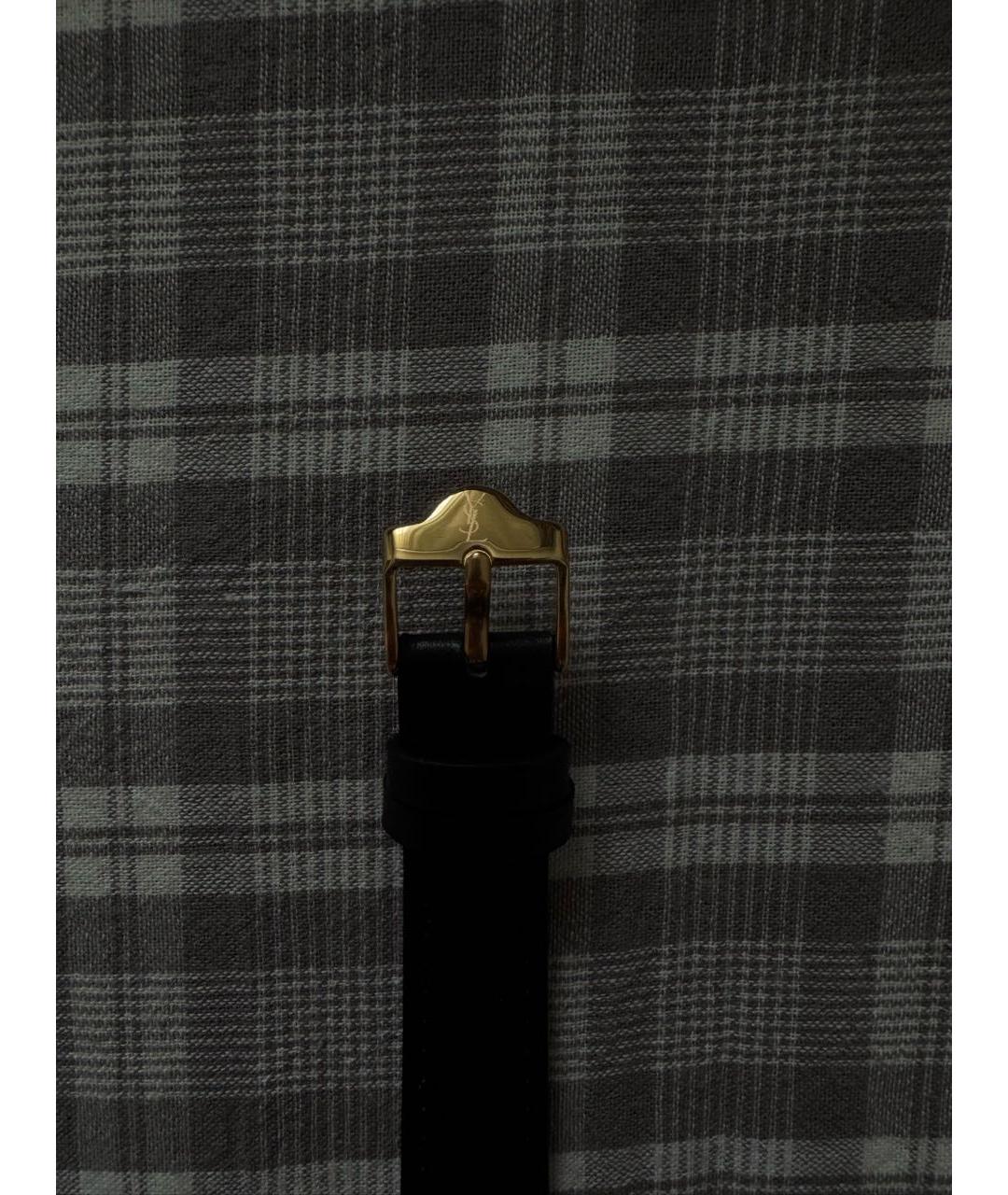 SAINT LAURENT Золотые часы, фото 4