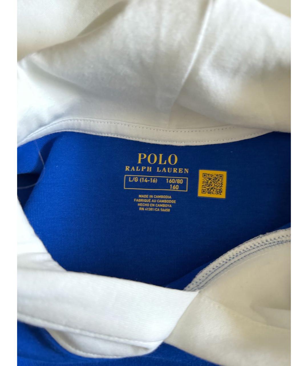 POLO RALPH LAUREN Мульти хлопковая детская футболка, фото 3