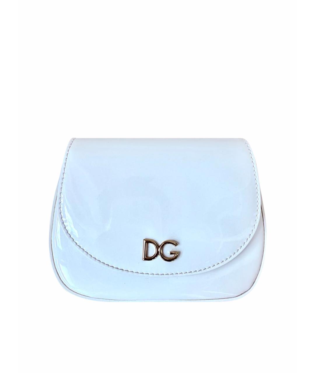 DOLCE&GABBANA Белая сумка, фото 1