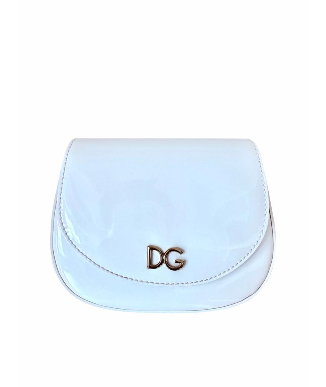 DOLCE&GABBANA Белая сумка, фото 7