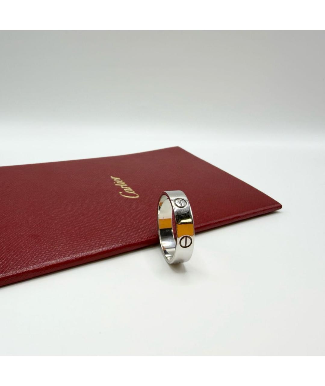 CARTIER Серебряное кольцо из белого золота, фото 5