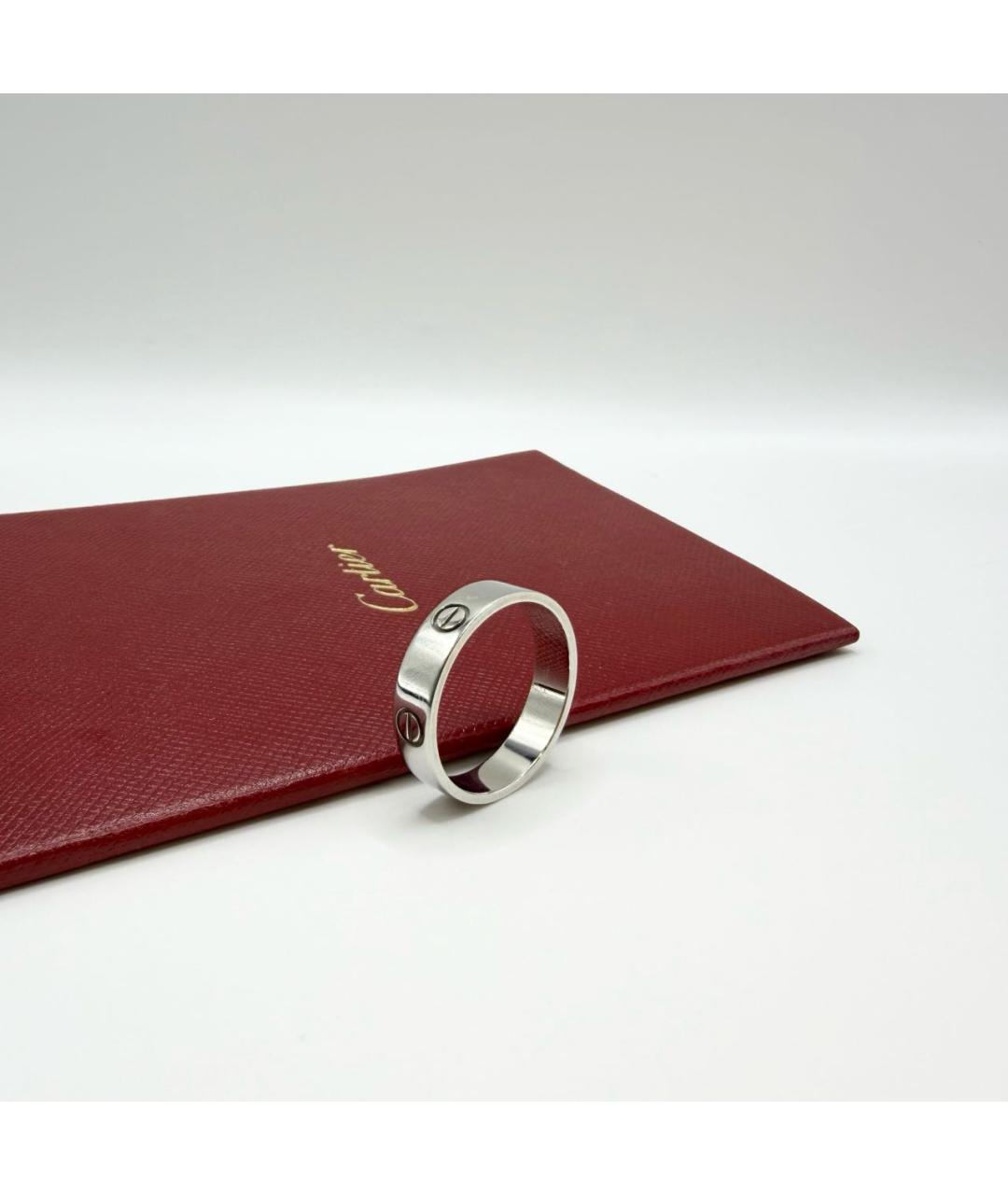 CARTIER Серебряное кольцо из белого золота, фото 4