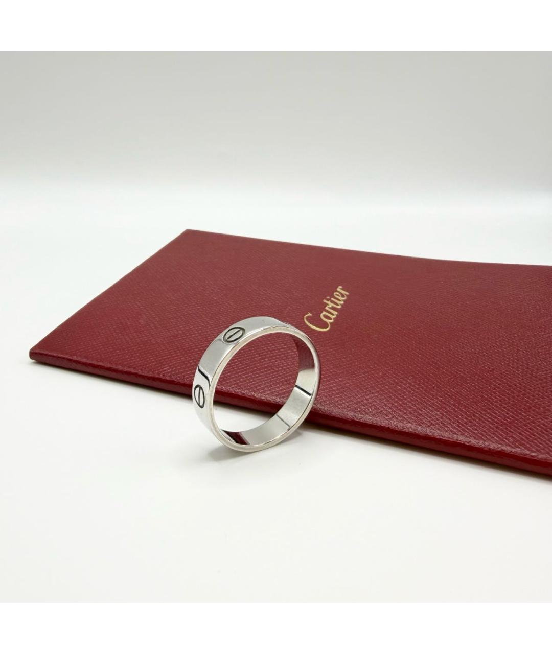 CARTIER Серебряное кольцо из белого золота, фото 2