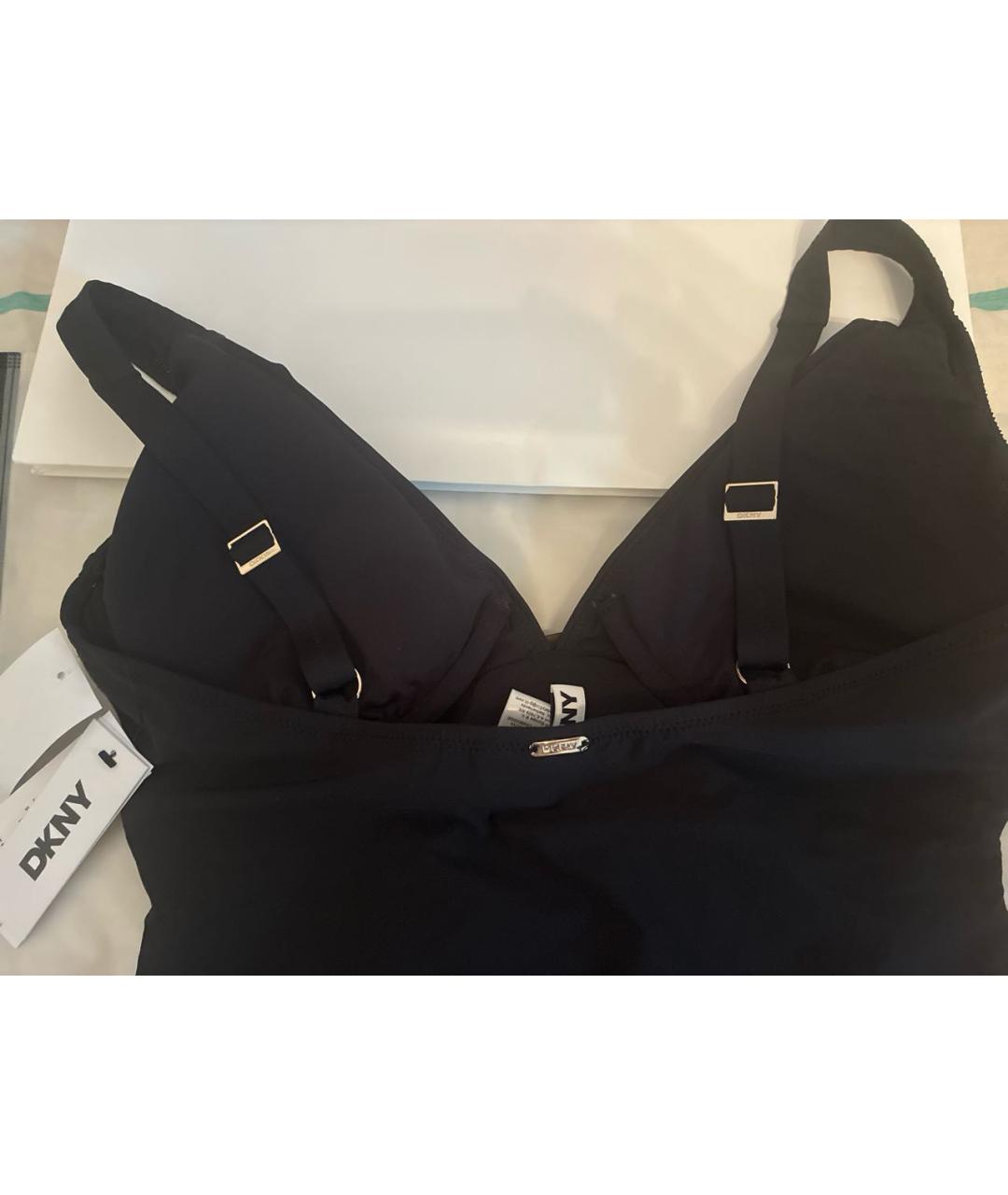 DKNY Черный купальник, фото 4