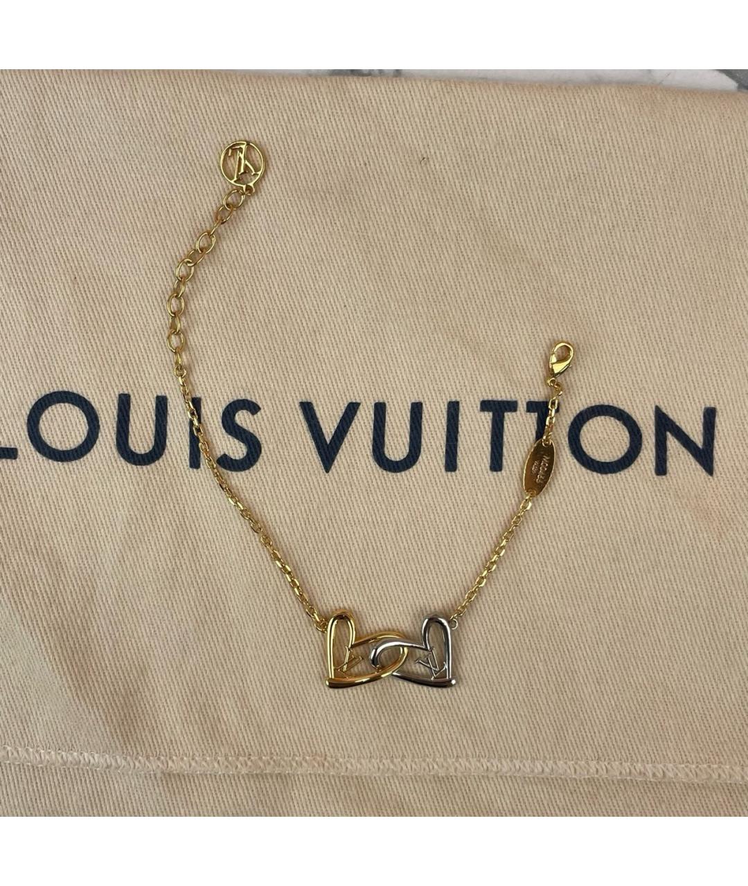 LOUIS VUITTON Золотой браслет, фото 2