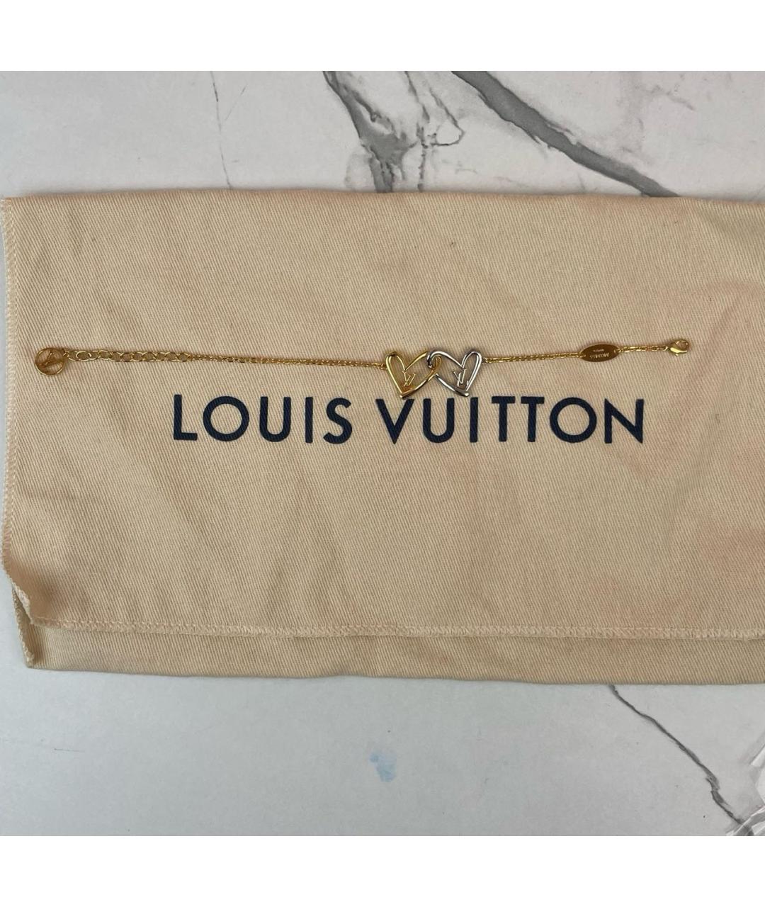 LOUIS VUITTON Золотой браслет, фото 3
