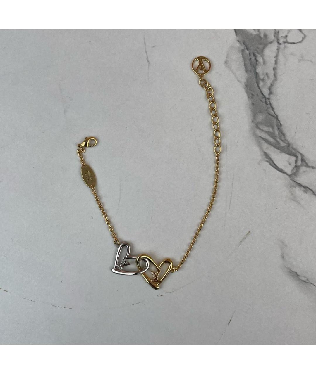 LOUIS VUITTON Золотой браслет, фото 4