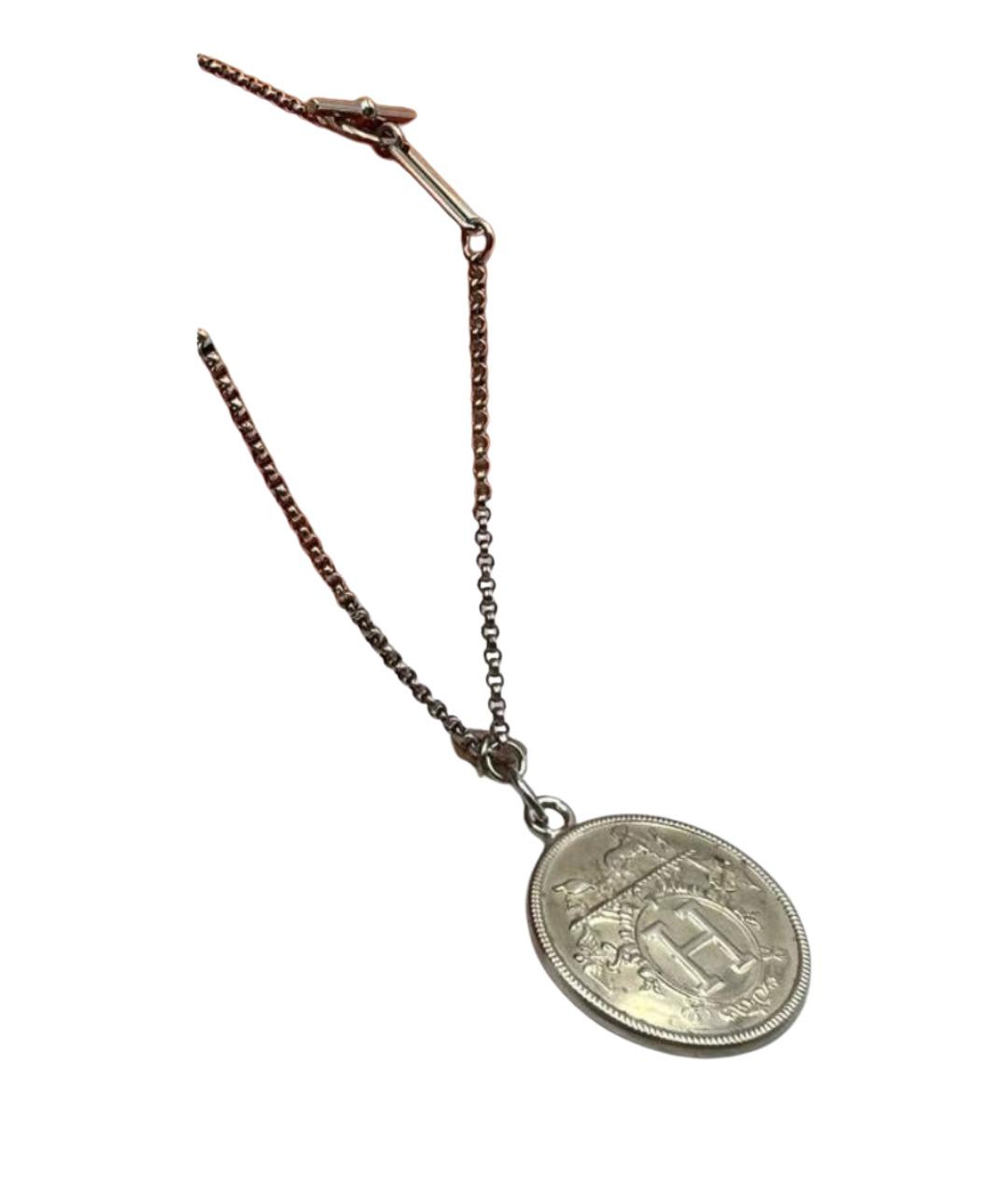 HERMES Серебряное колье, фото 1