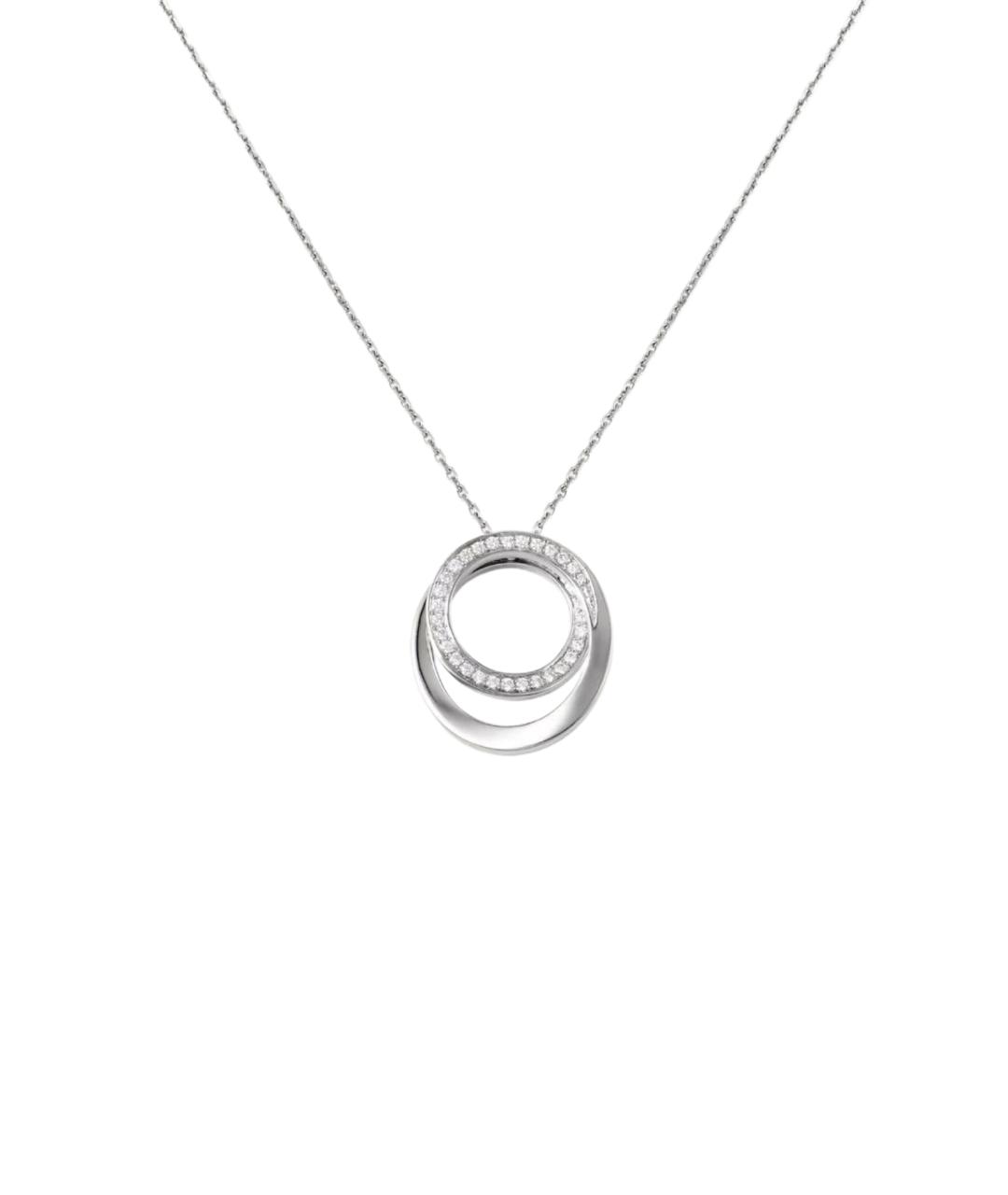 CARTIER Серебряное колье из белого золота, фото 1