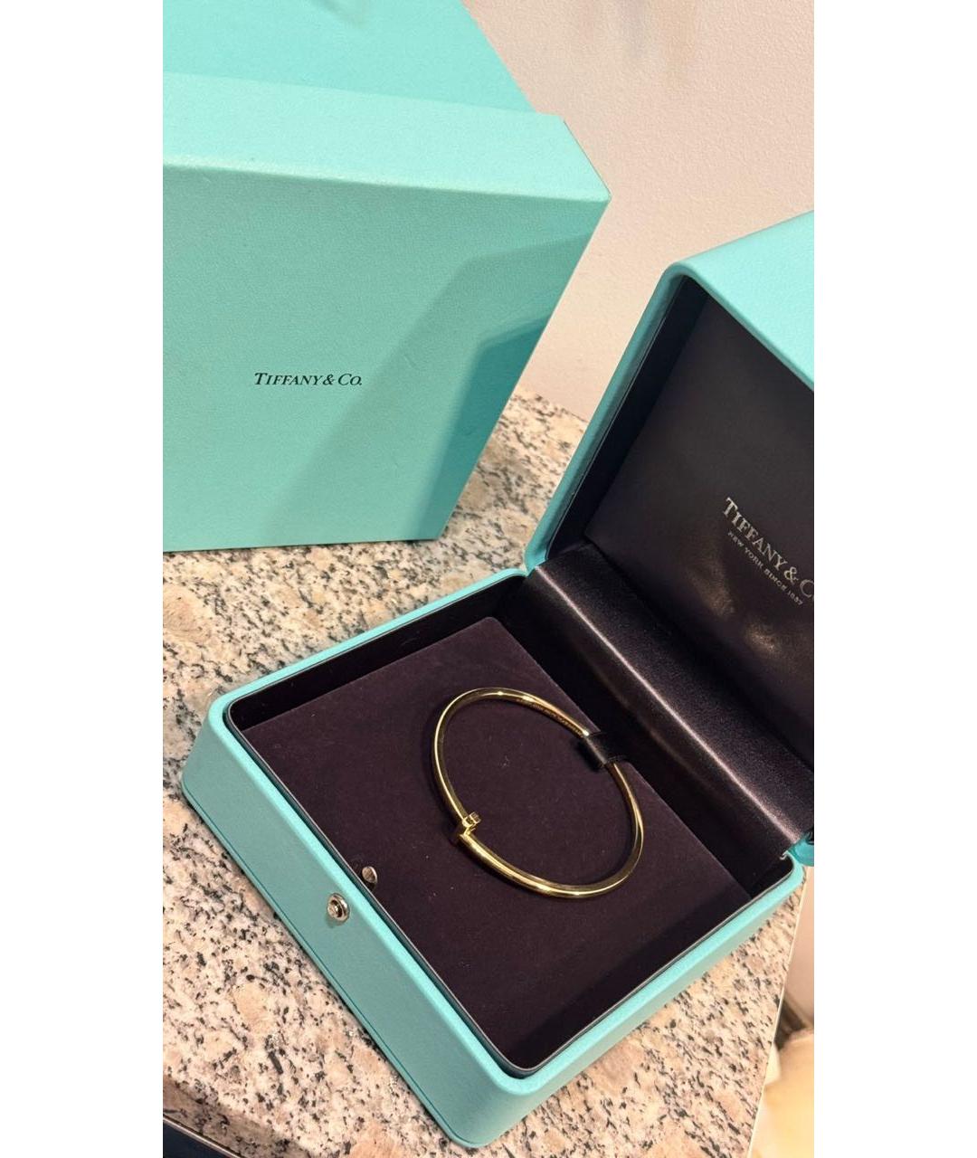 TIFFANY&CO Желтый браслет из желтого золота, фото 5
