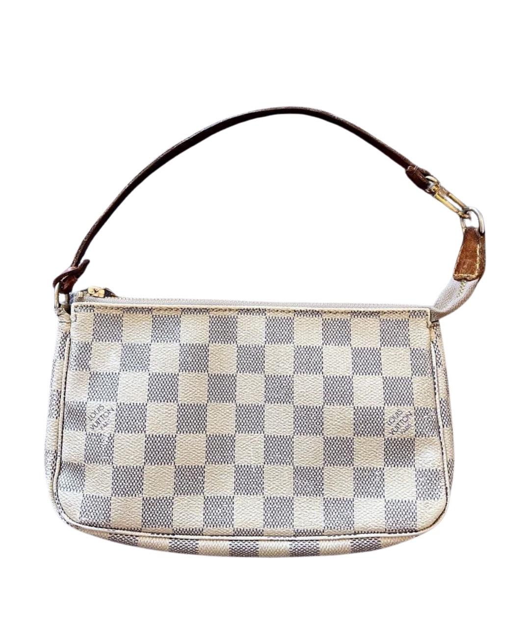 LOUIS VUITTON Бежевая сумка с короткими ручками, фото 1