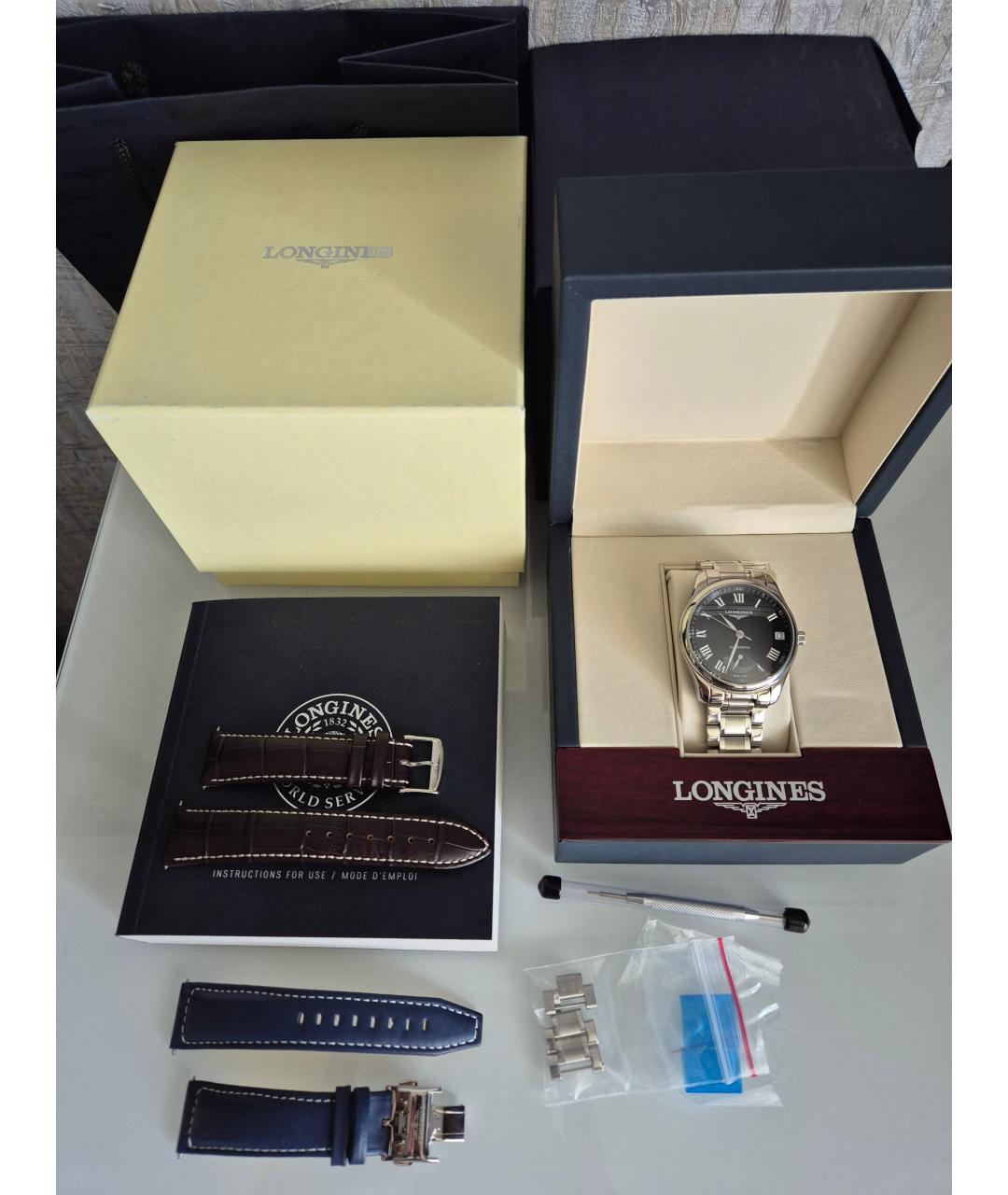 LONGINES Стальные часы, фото 5