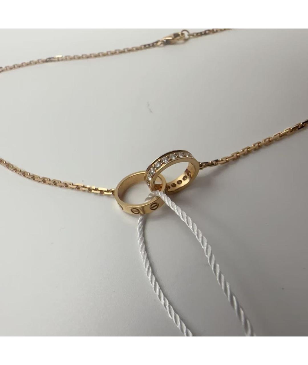 CARTIER Золотое колье из розового золота, фото 2