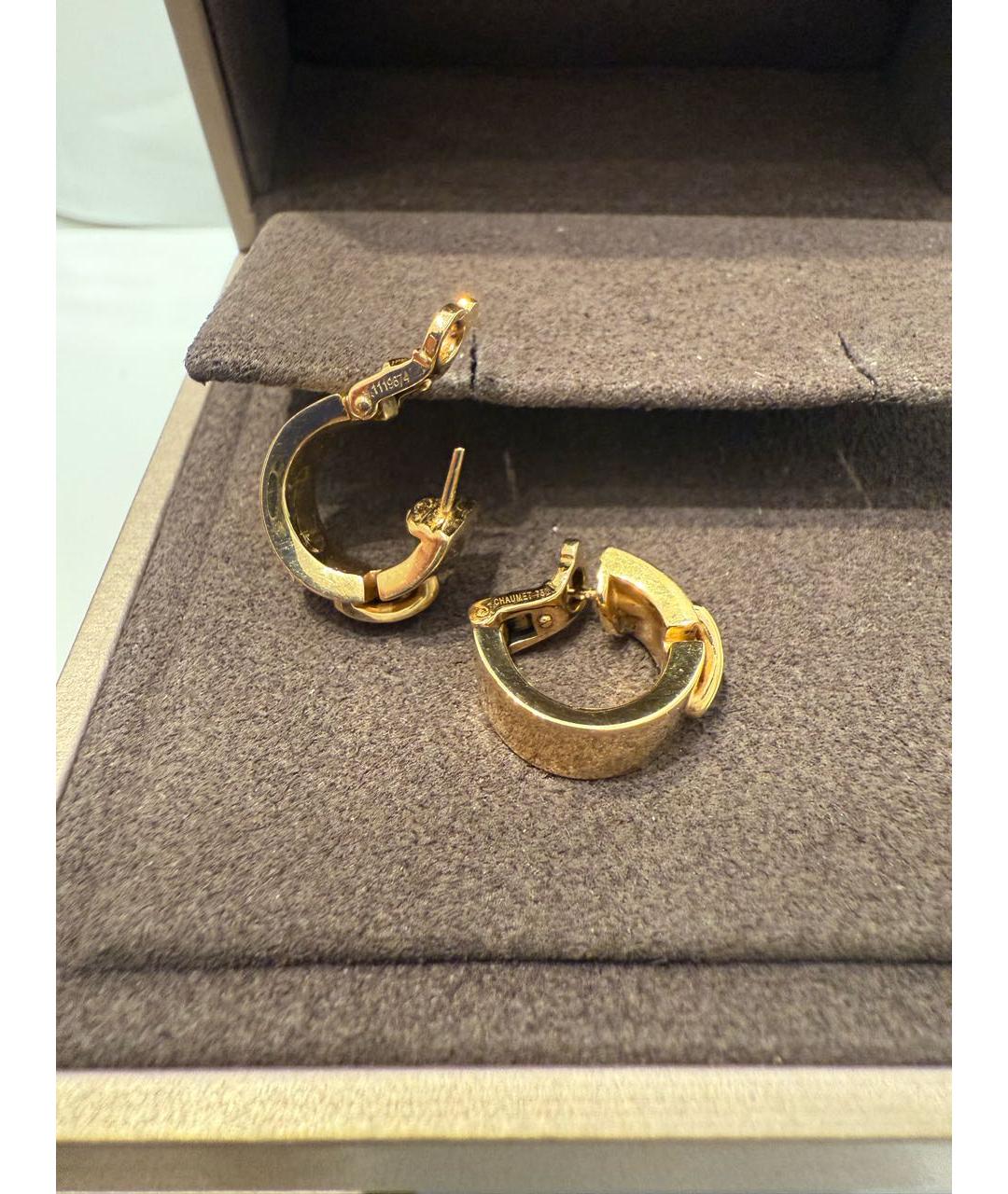 CHAUMET Золотые серьги из желтого золота, фото 3