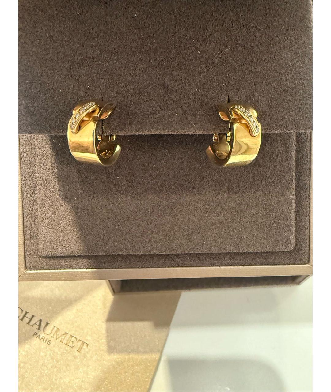 CHAUMET Золотые серьги из желтого золота, фото 8