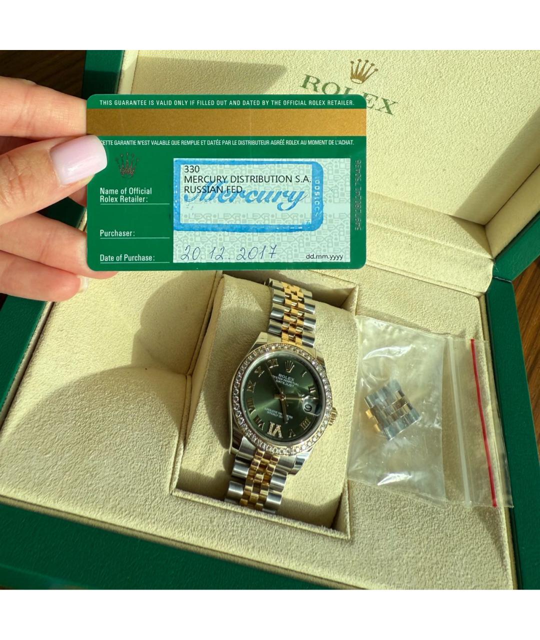 ROLEX Золотые часы из желтого золота, фото 4