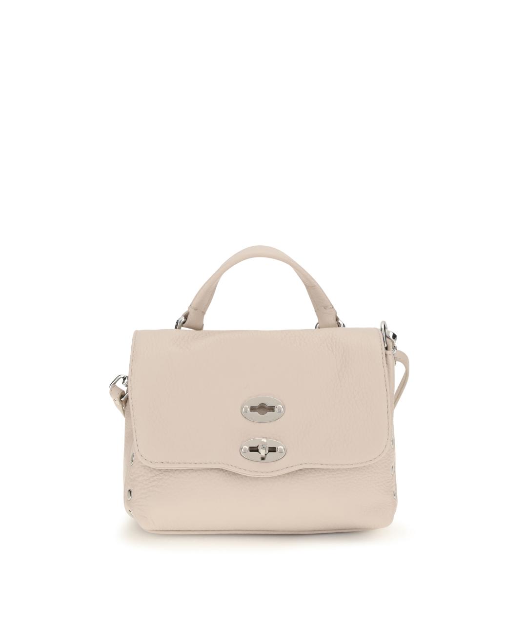 ZANELLATO Белая кожаная сумка через плечо, фото 1