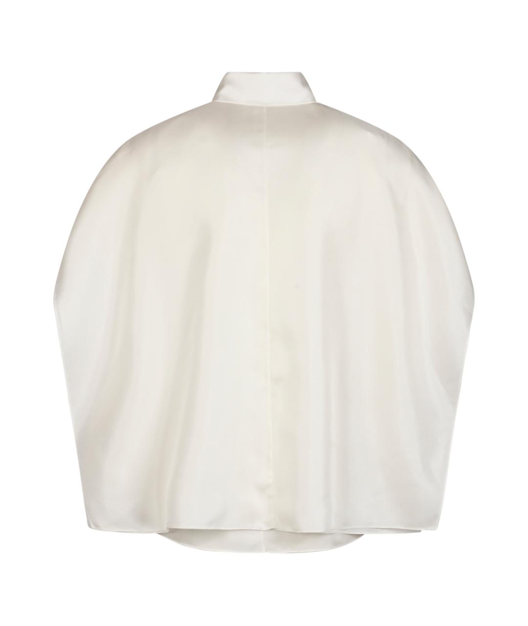 BOTTEGA VENETA Белая шелковая рубашка, фото 4