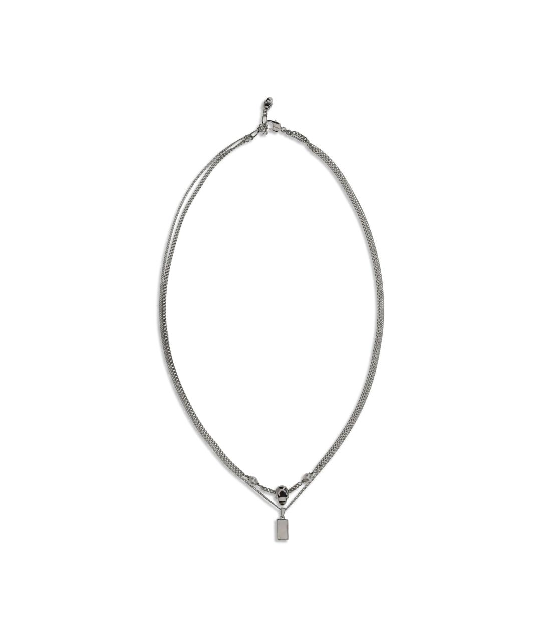 ALEXANDER MCQUEEN Серебряная металлическая цепочка/подвеска, фото 2