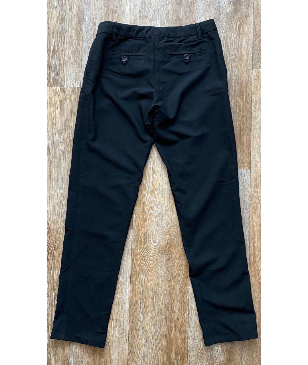 BLUMARINE Черные вискозные прямые брюки, фото 2