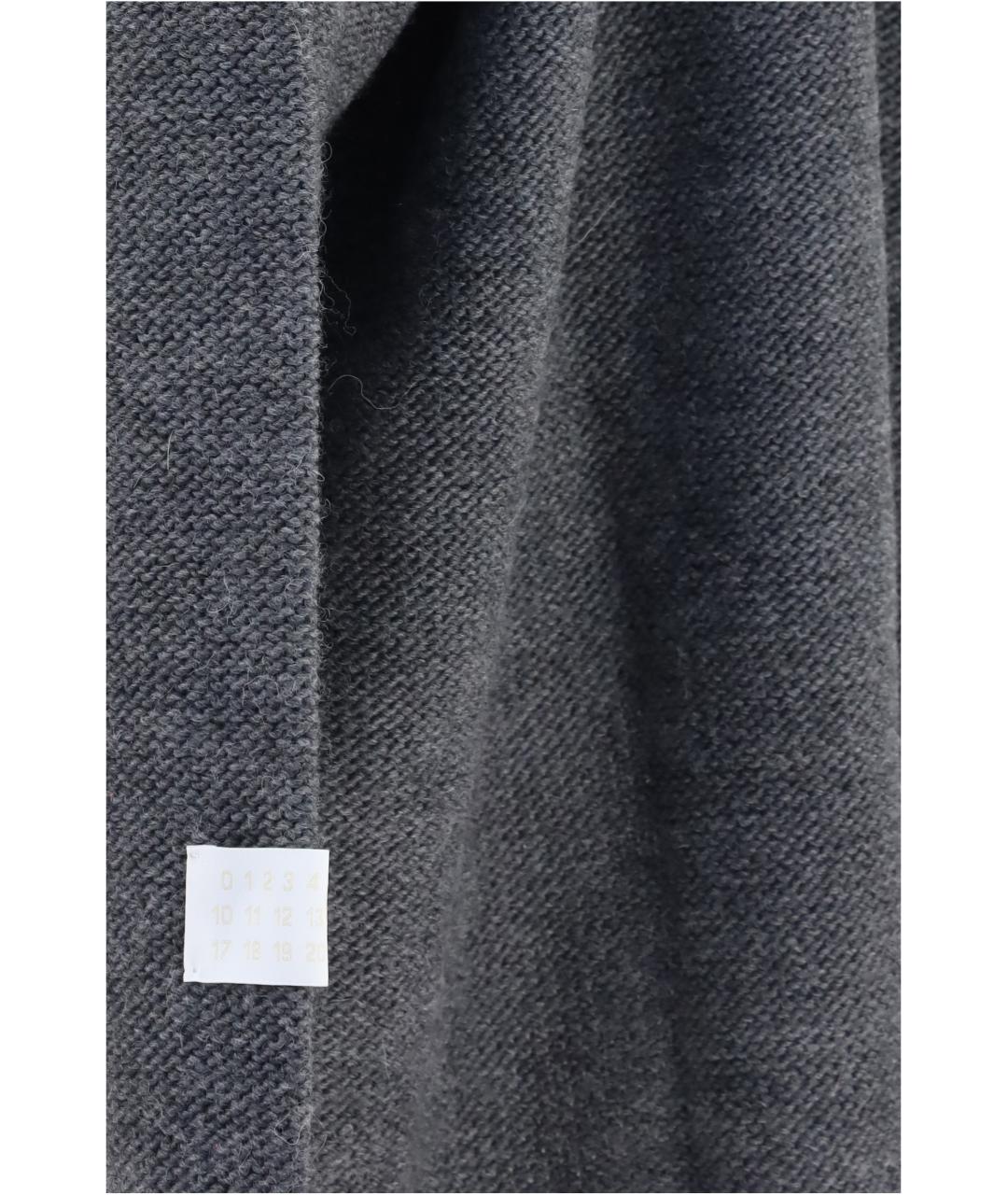 MM6 MAISON MARGIELA Серый синтетический джемпер / свитер, фото 3