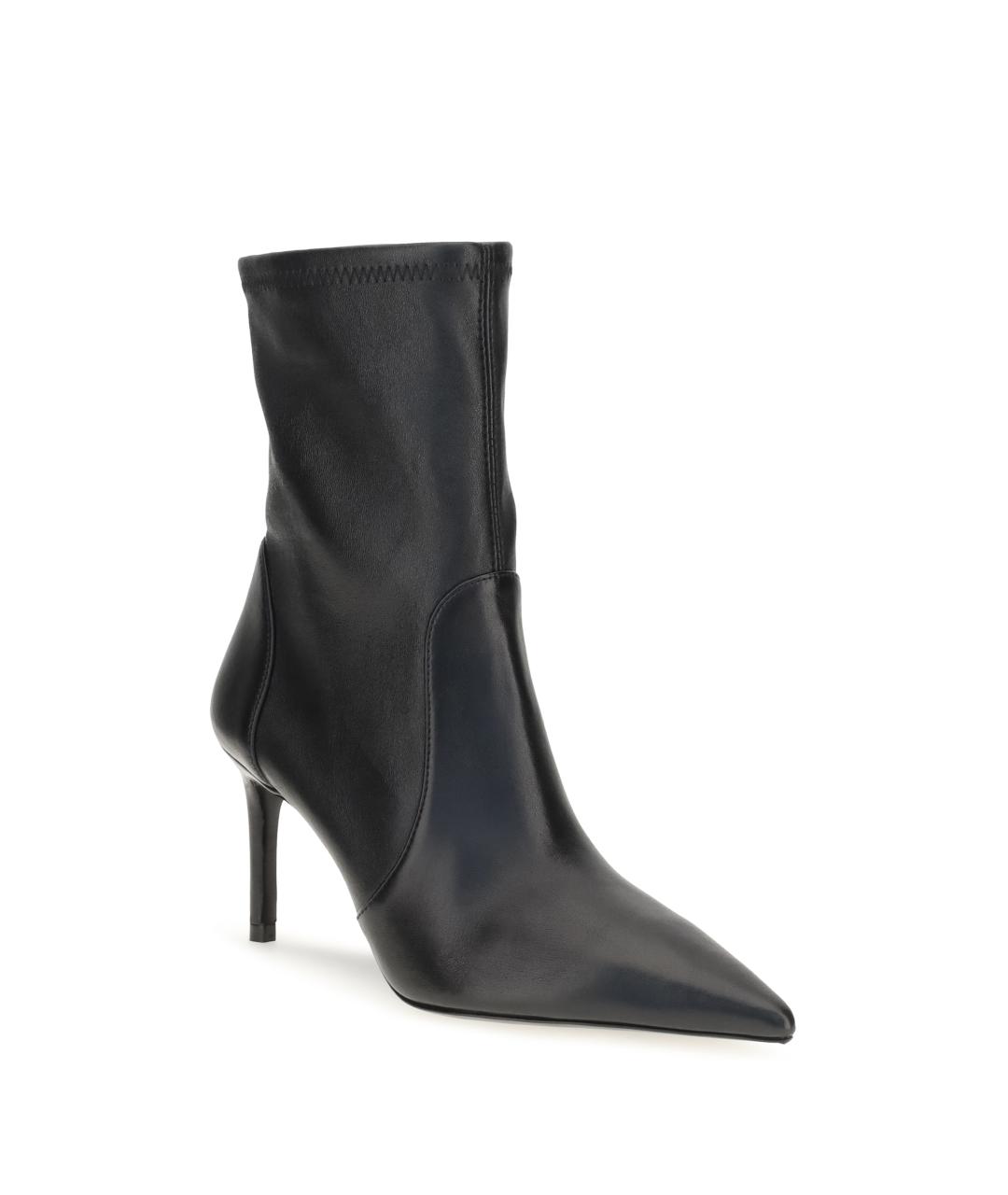STUART WEITZMAN Черные кожаные ботинки, фото 2