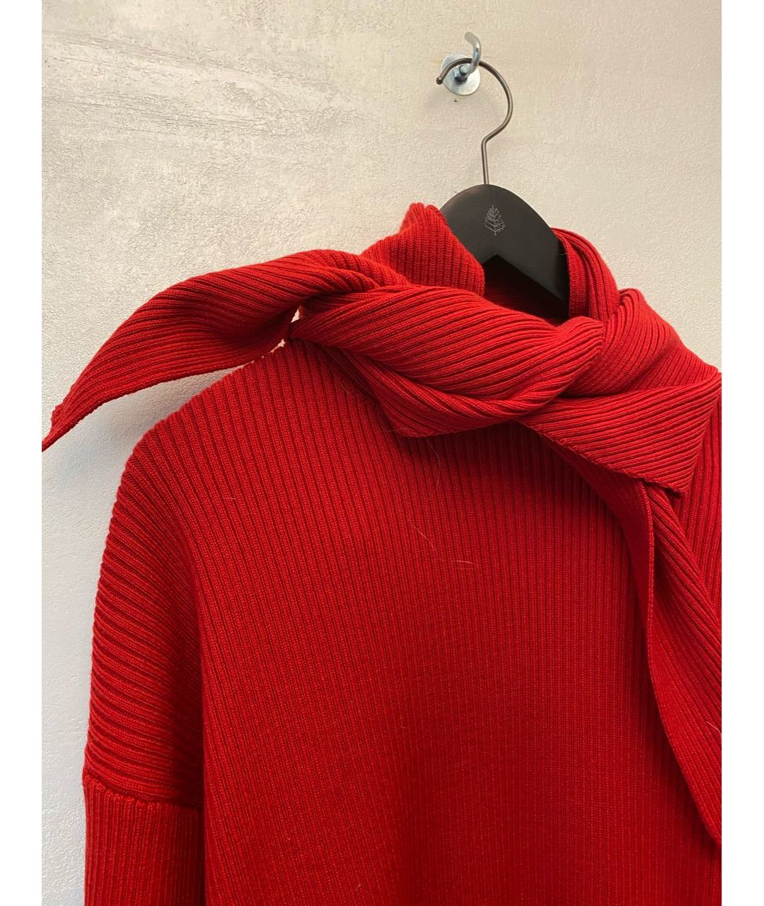 BALENCIAGA Красный шерстяной джемпер / свитер, фото 5