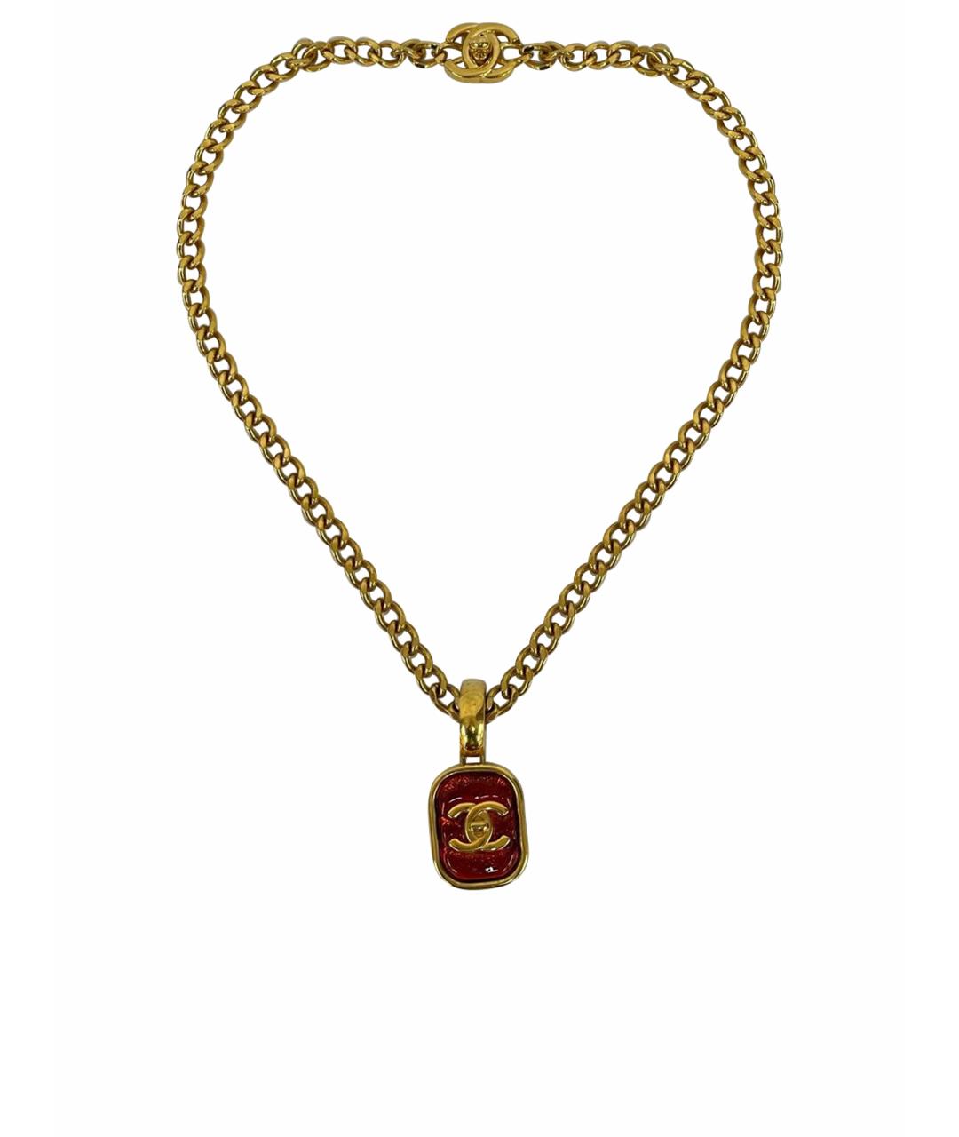 CHANEL Золотое колье, фото 1