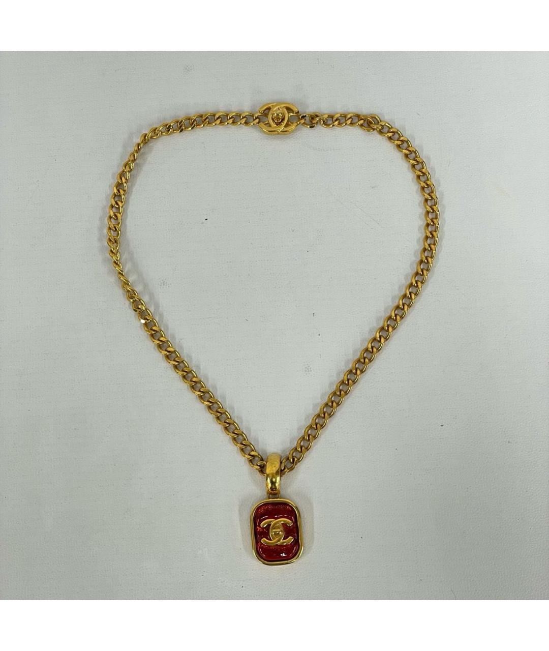 CHANEL Золотое колье, фото 5