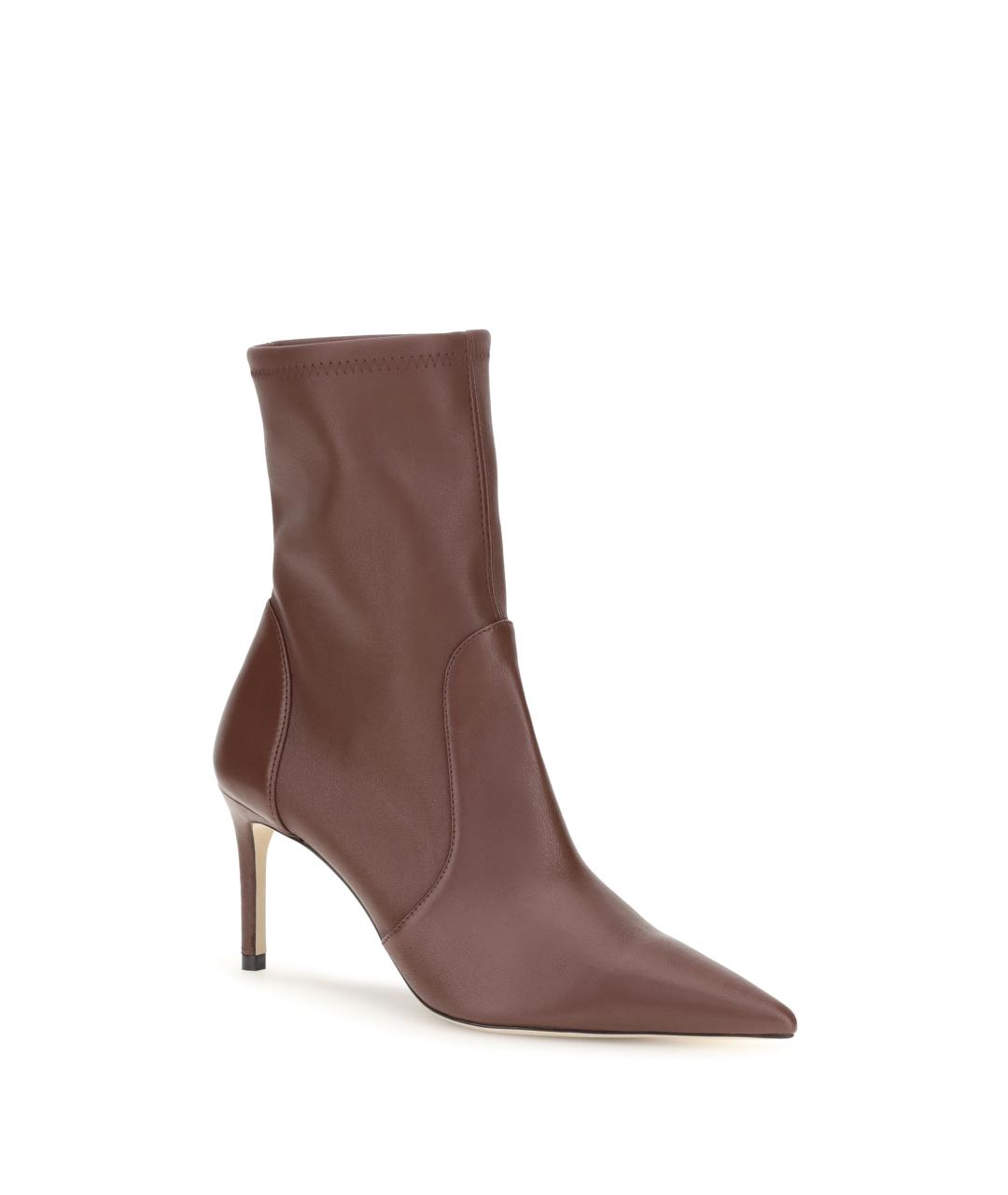 STUART WEITZMAN Коричневые кожаные ботинки, фото 2