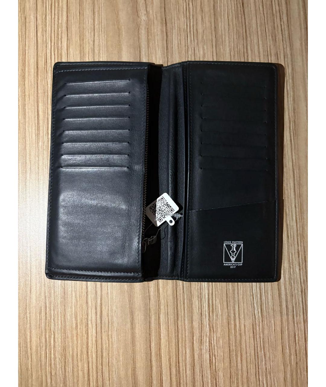 LOUIS VUITTON Темно-синий кошелек, фото 4