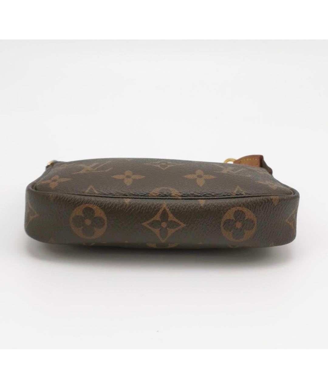 LOUIS VUITTON Коричневая сумка с короткими ручками, фото 6